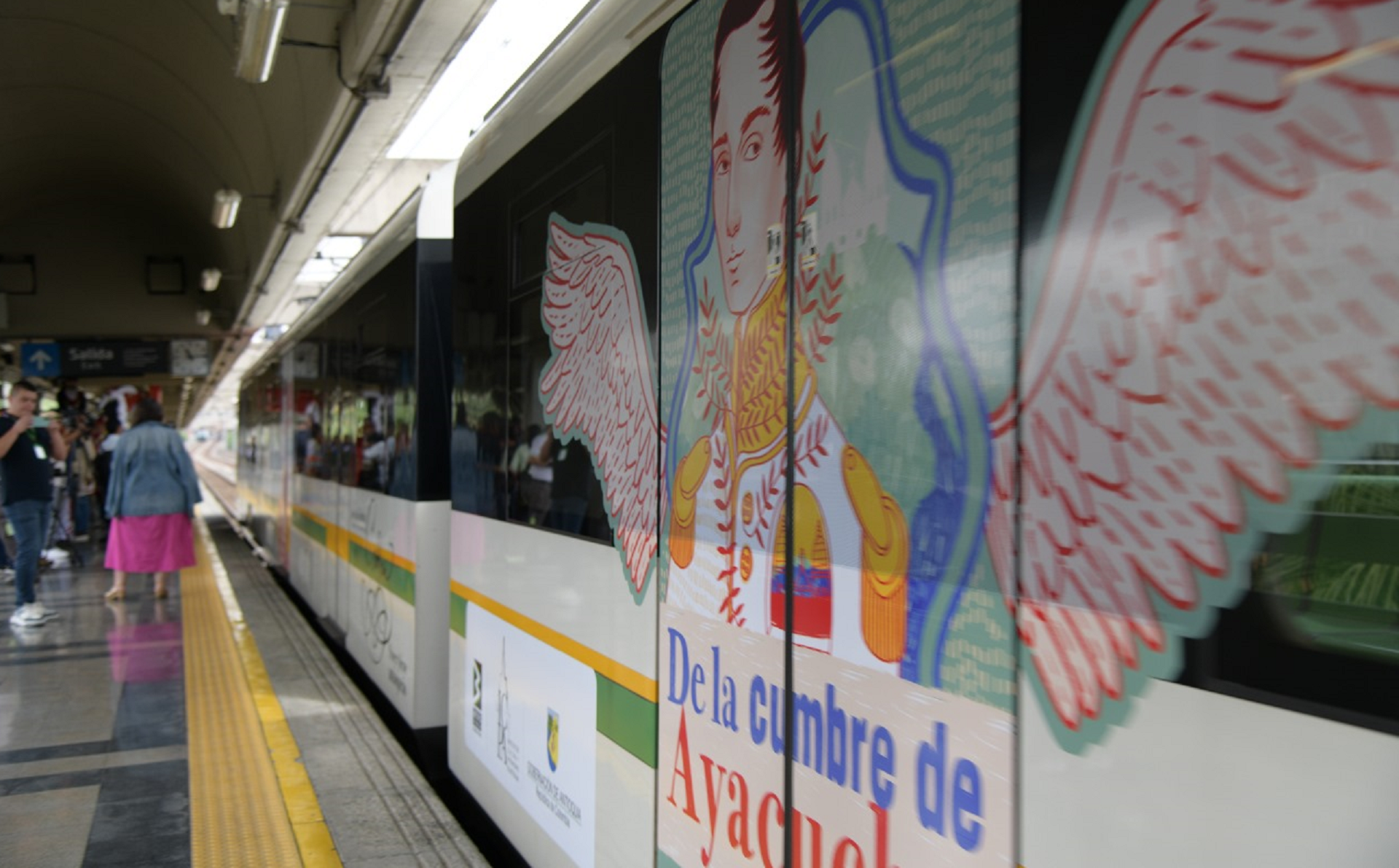 En Imágenes | General José María Córdova tiene tren propio en el Metro de Medellín