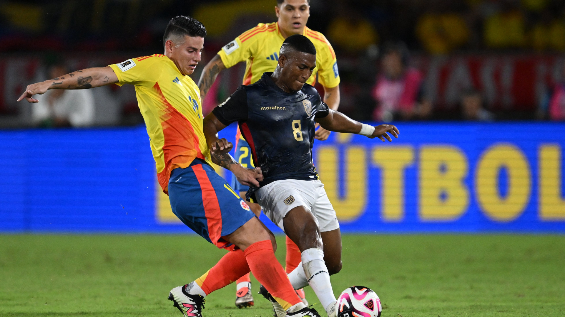 Colombia no pudo con Ecuador y así quedó en la tabla de posiciones