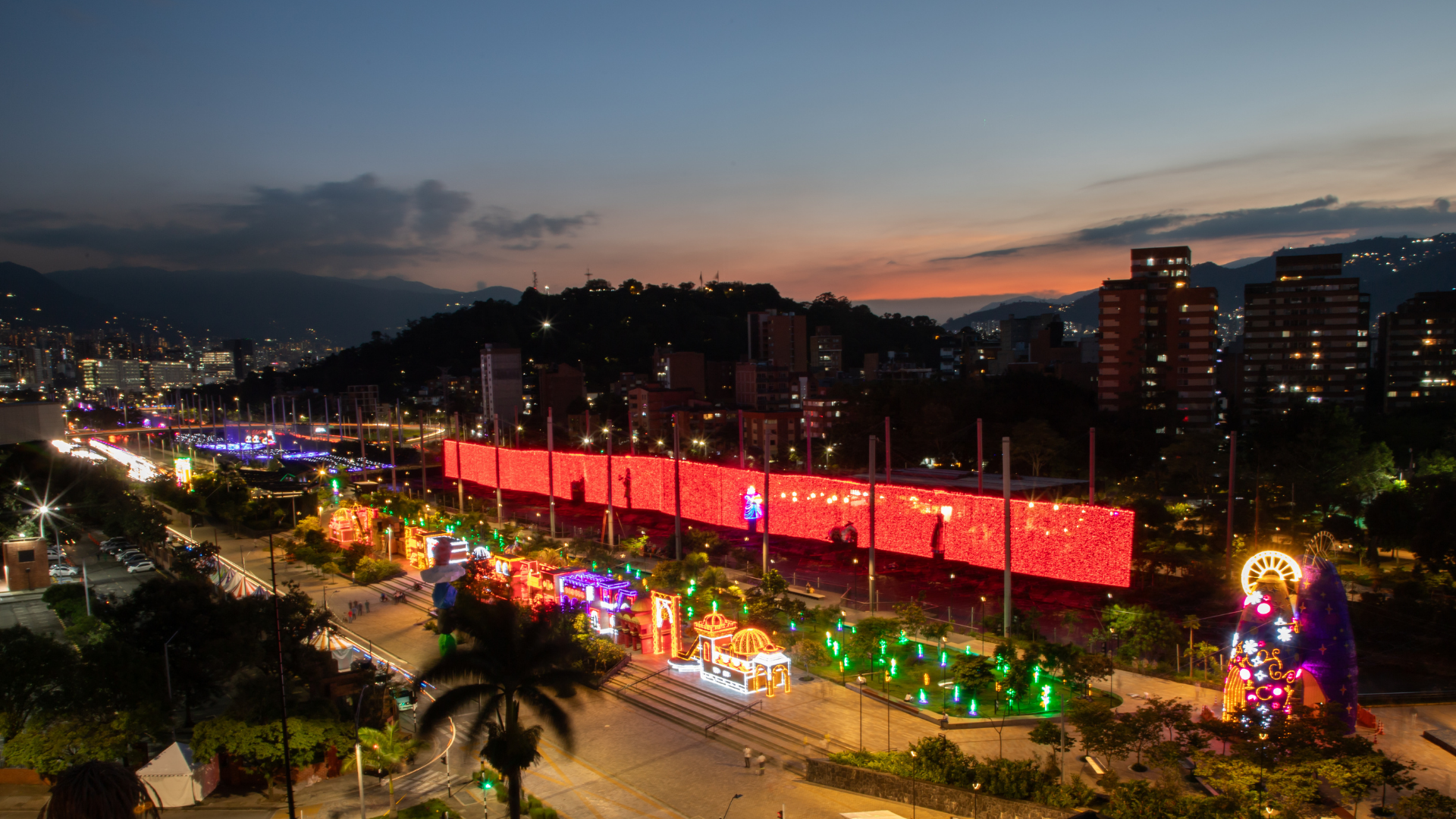 En imágenes: Medellín ya vibra con el espectacular Alumbrado Navideño 2024