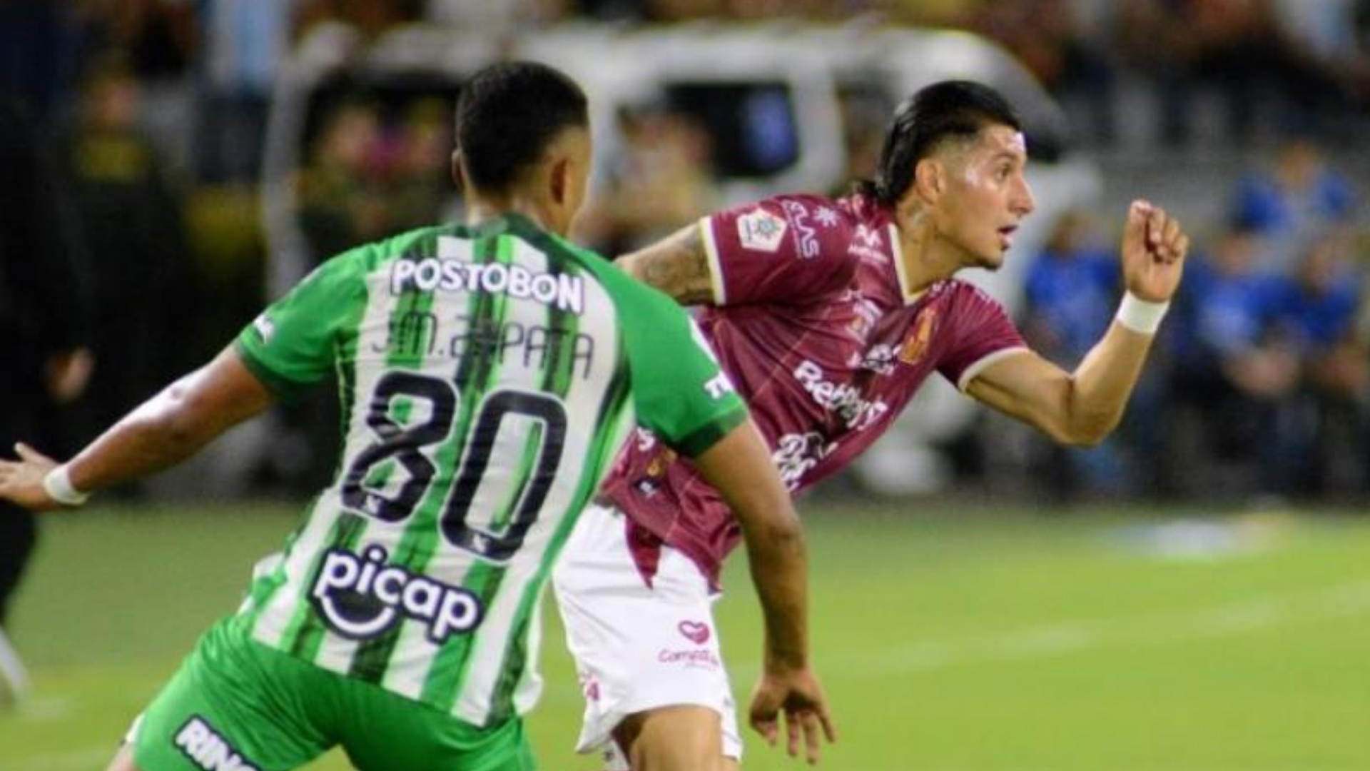 Así se jugó el partido Nacional vs Tolima. Final Liga Betplay