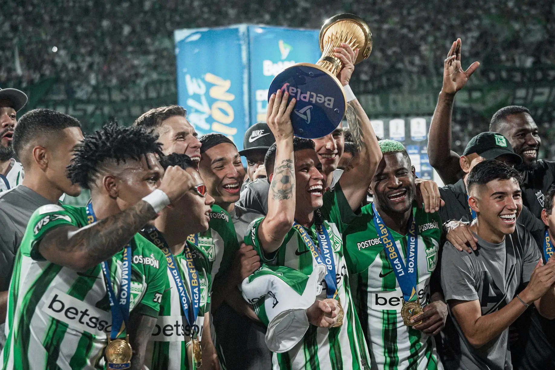 En videos: así fue la celebración de Atlético Nacional