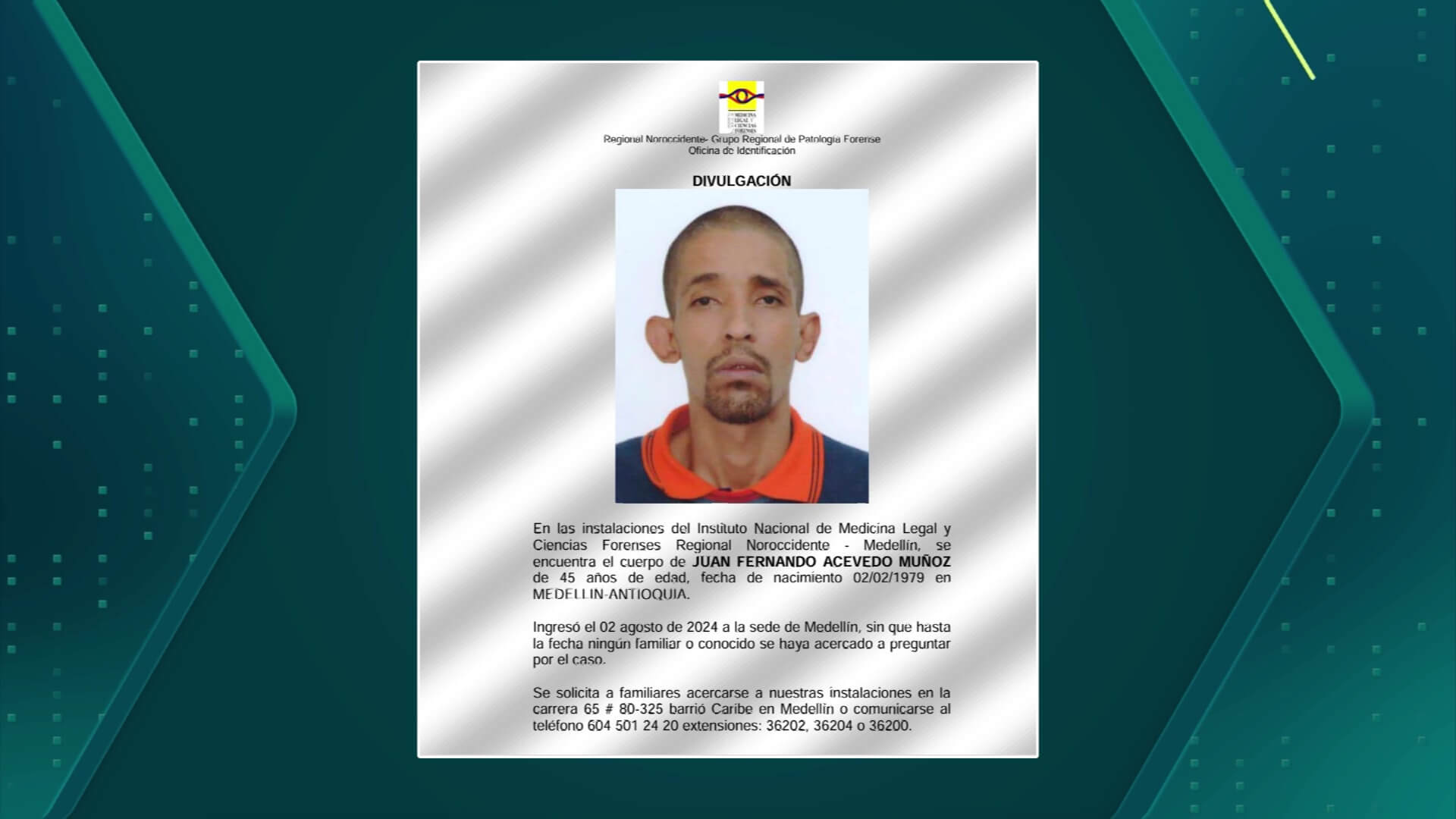 ¡Increíble! Juez condena a un muerto por homicidio de habitante de calle de Medellín