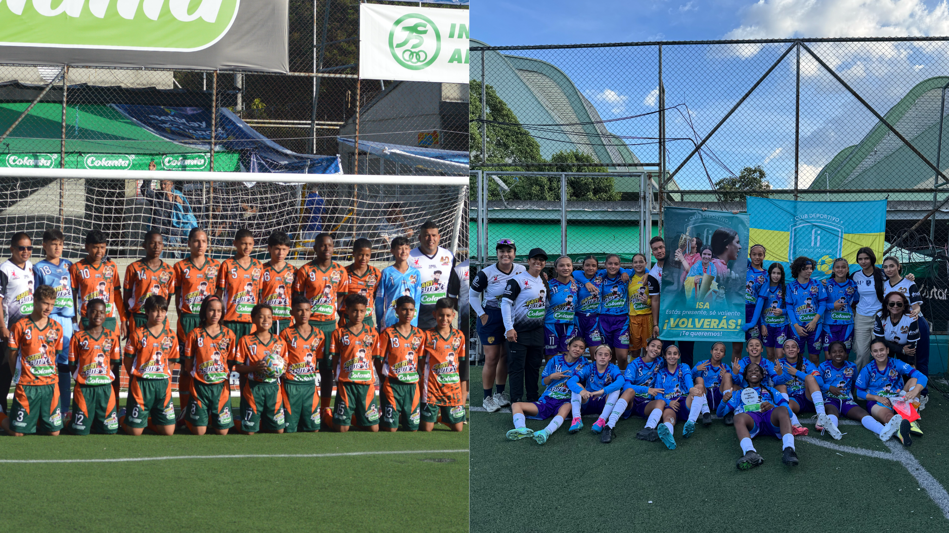 La Marte Uno coronó a los nuevos campeones del Babyfútbol