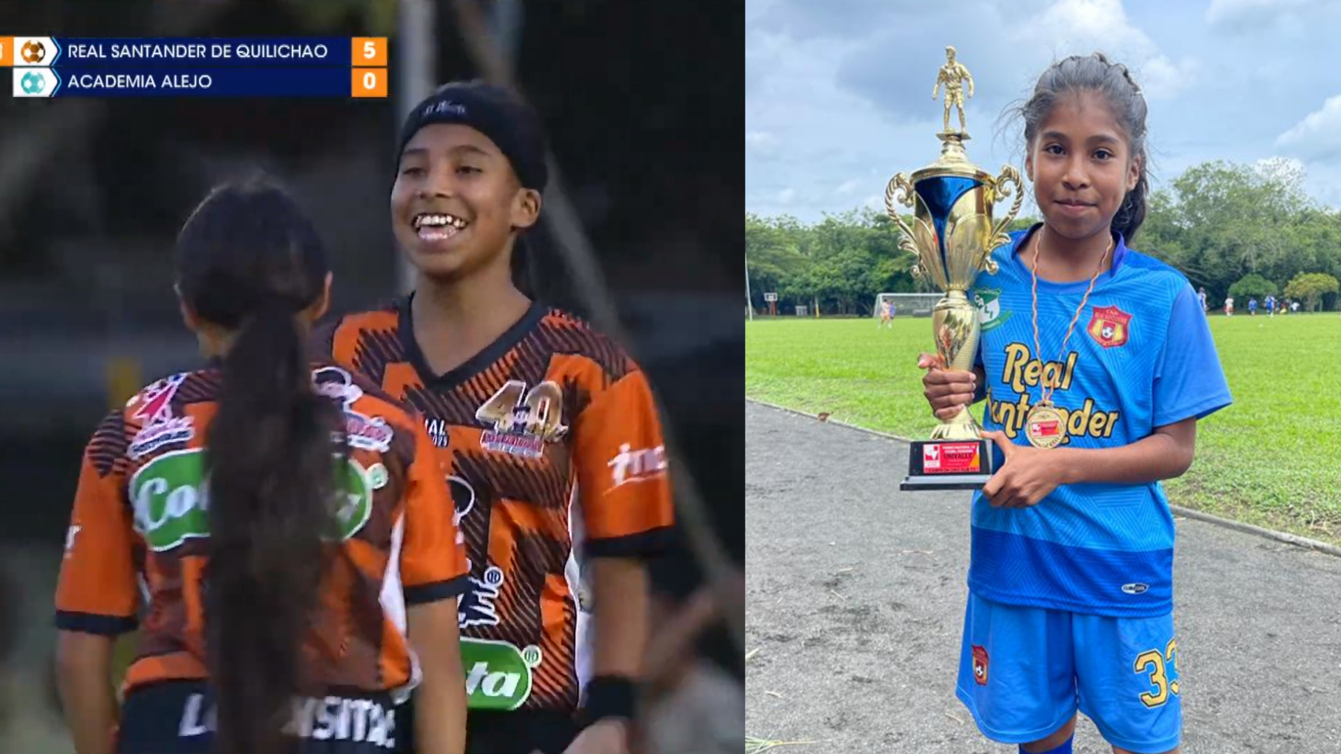 Marcó tres goles pero sus padres no la pudieron ver, ahora sueña con llevarles la Copa