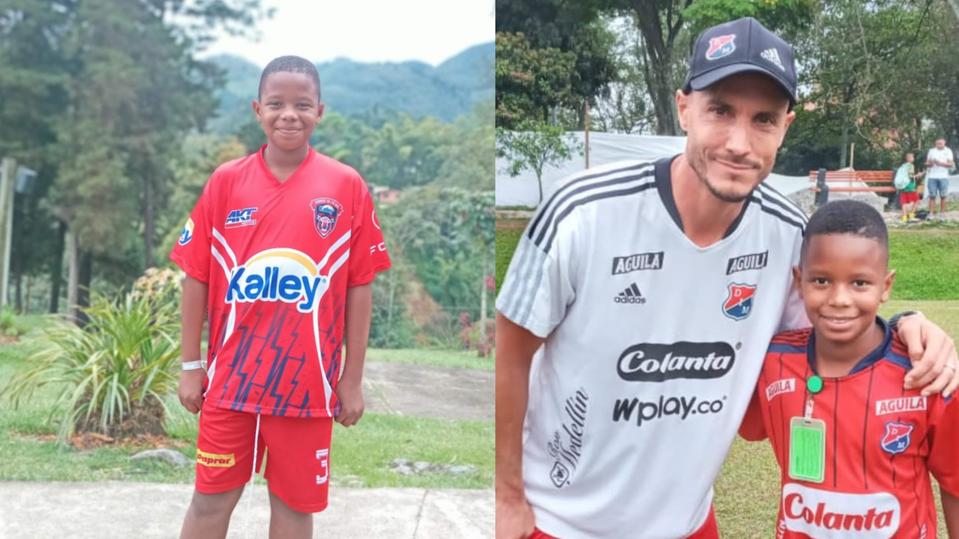 Thiago Palmera sigue los pasos de su tío Jossimar Mosquera, exjugador de Nacional