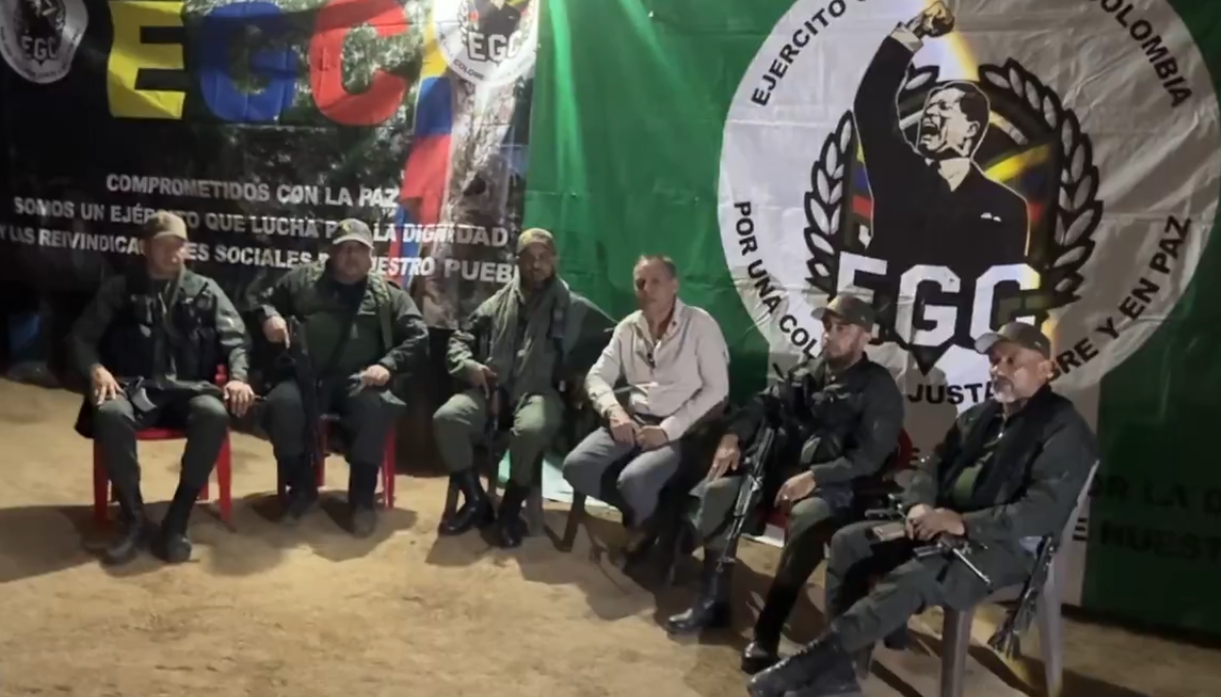 VIDEO | Así fue la reunión del Gobierno y el Clan del Golfo que el Gobernador de Antioquia rechazó