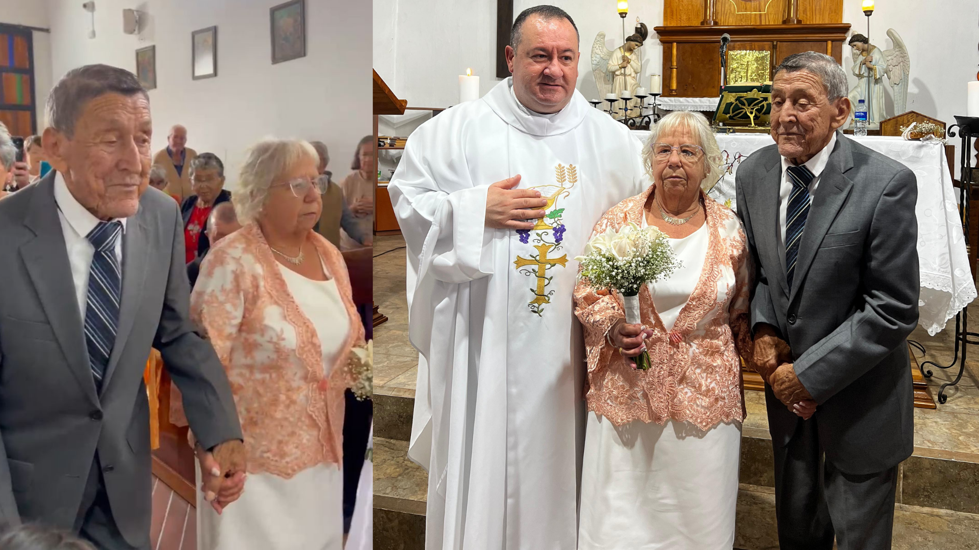 En video: Del asilo al altar, una historia de amor única en el municipio de La Ceja