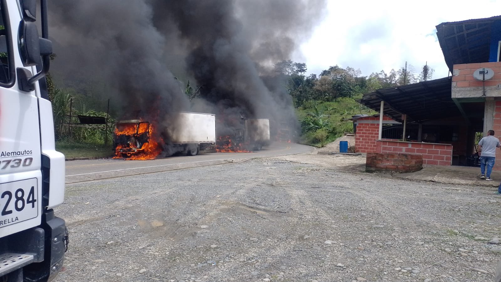 En video: No cesa el terrorismo del Eln en Chocó