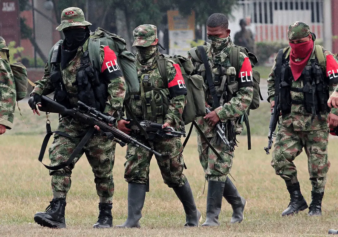 El mapa de las zonas donde delinquen los más buscados del Eln en Antioquia