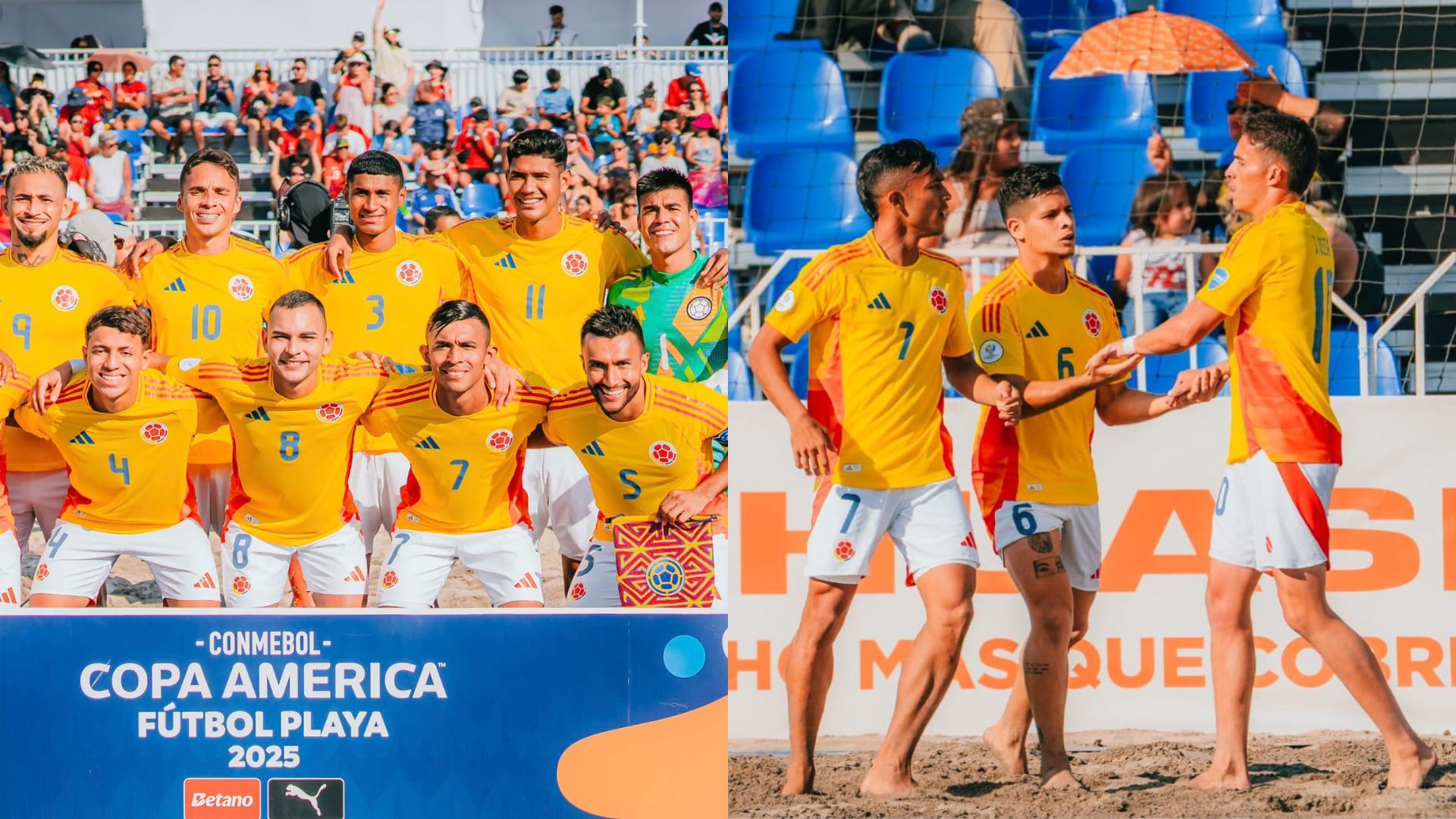 Colombia hace historia en la Copa América de Fútbol Playa: va por la final