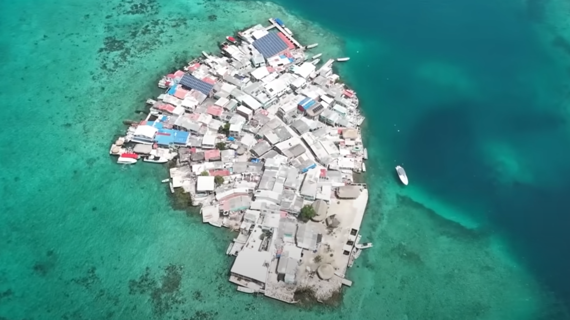 VIDEO | La isla más sobrepoblada del mundo está en Colombia, ¡Así viven más de 800 personas en media cuadra!