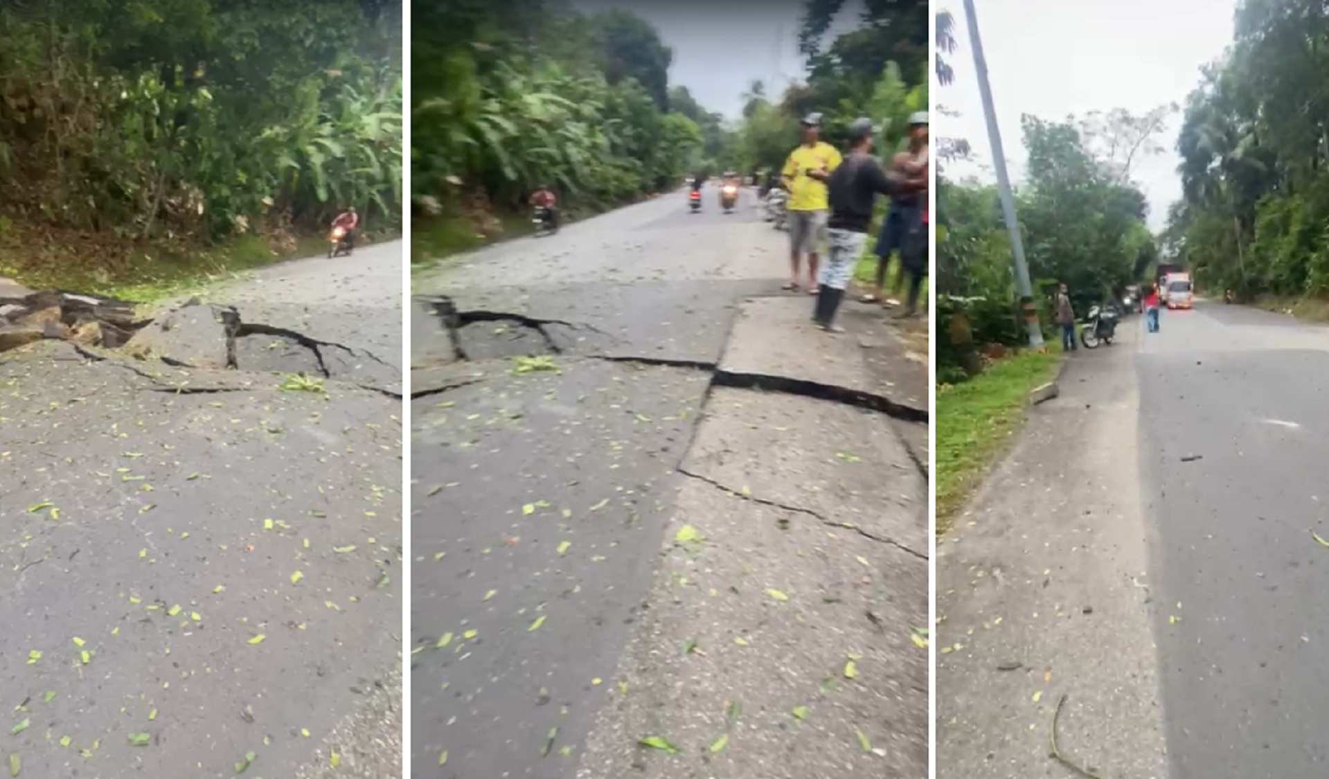 VIDEO | Eln afectó con explosivos vía a la Costa; Gobernador de Antioquia condenó el atentado