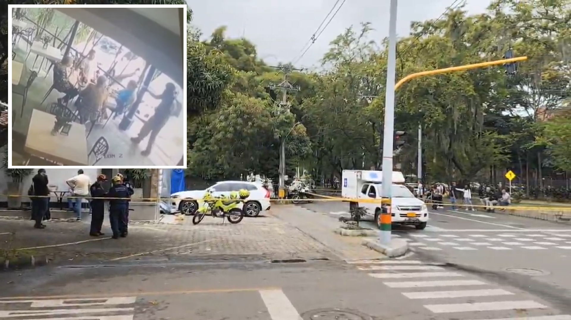 Filtran imágenes del momento exacto del asesinato de periodista y su hermana en Envigado
