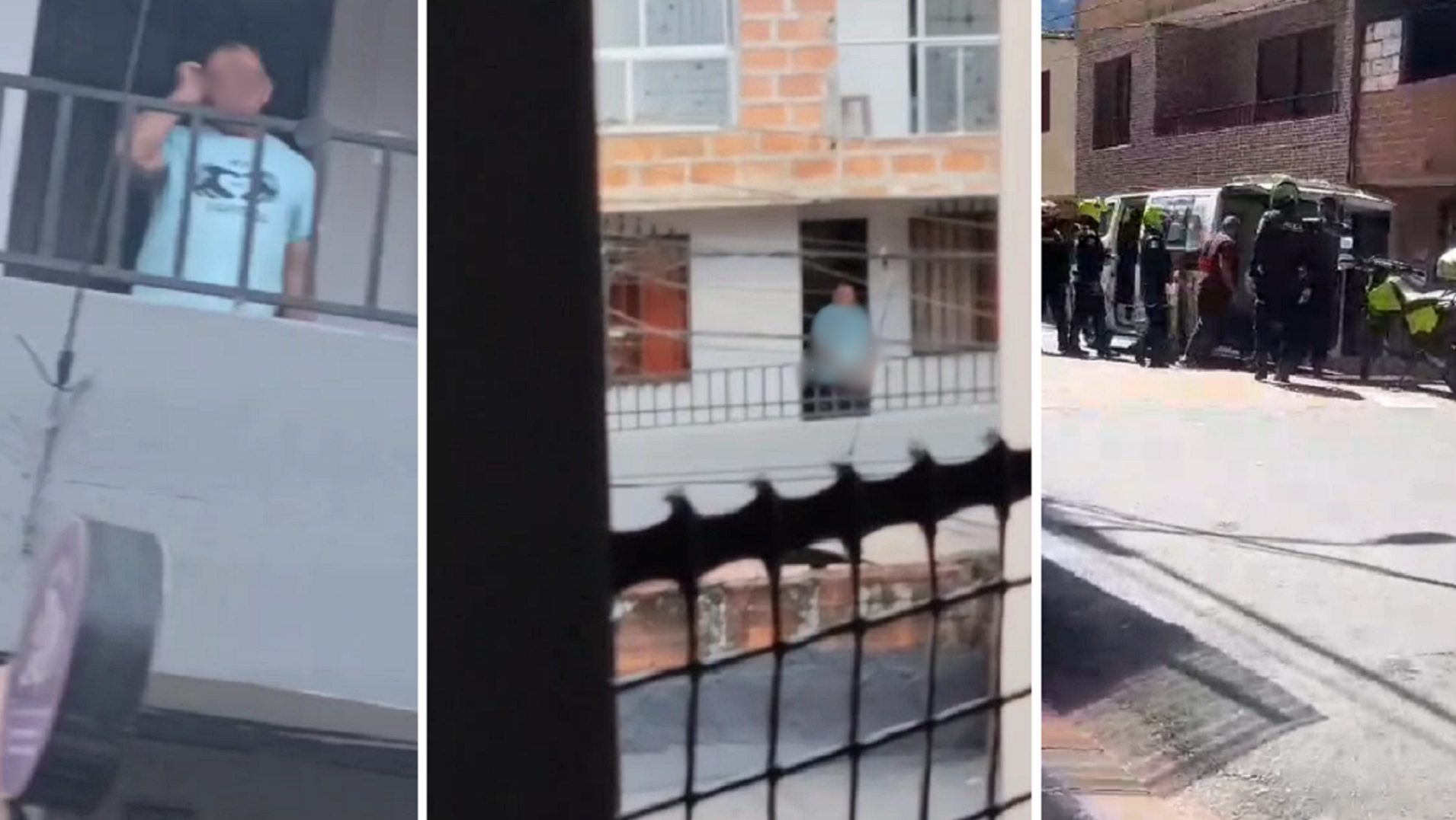 Indignación en Bello por hombre que realiza actos obscenos en su balcón fue capturado por acosar sexualmente a estudiantes de Bello