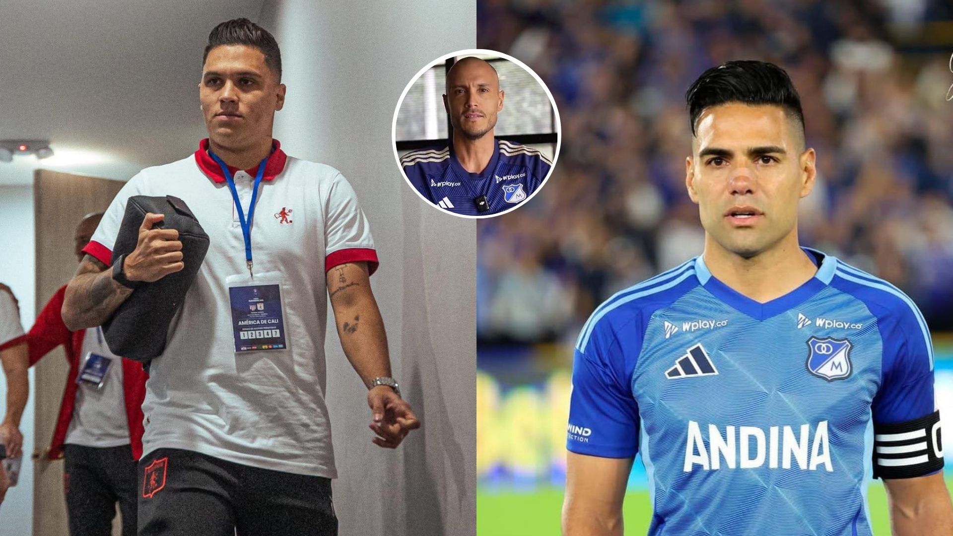 Picante cruce en redes entre Juanfer Quintero y Falcao. Mensaje claro para David González