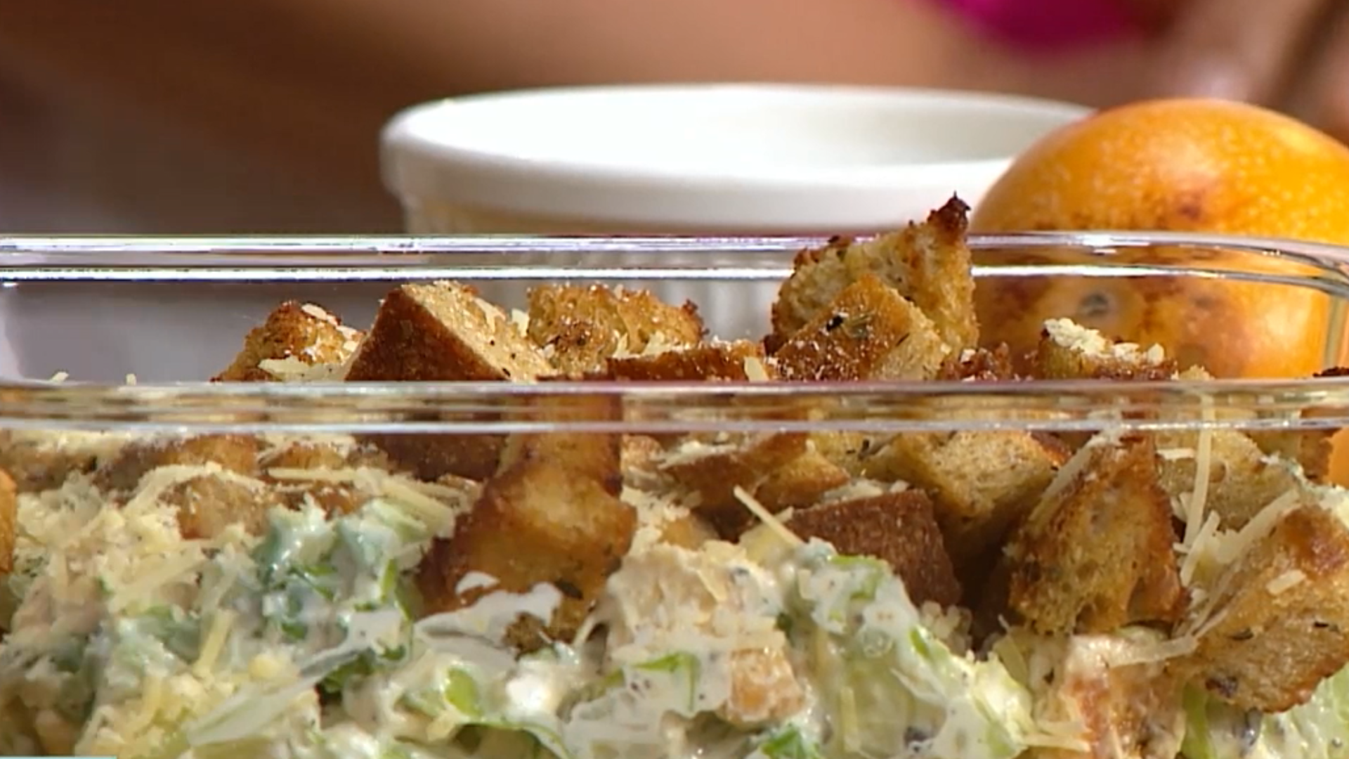 ¿No sabes qué hacer de almuerzo? Esta ensalada César es tu solución