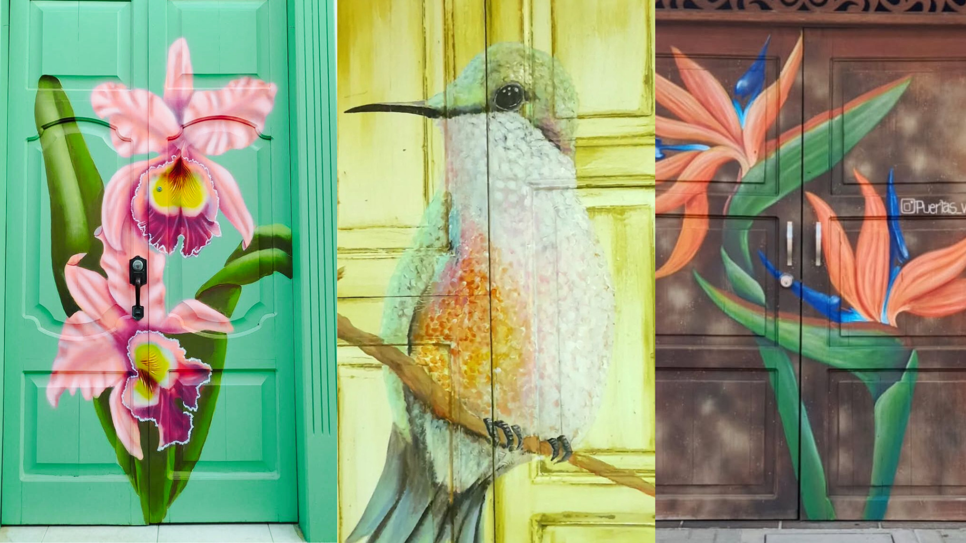 Las puertas de Santo Domingo, Antioquia, podrían ser las más hermosas de Colombia. Descubre por qué