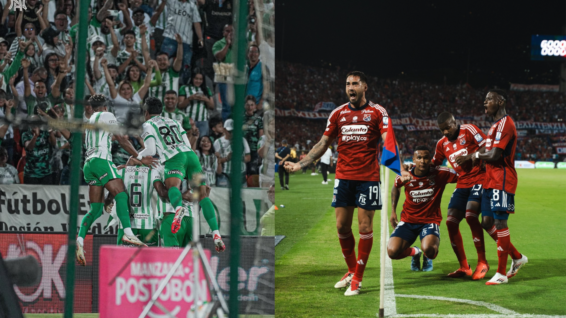 Empate: así se vivió el clásico paisa entre Nacional y Medellín