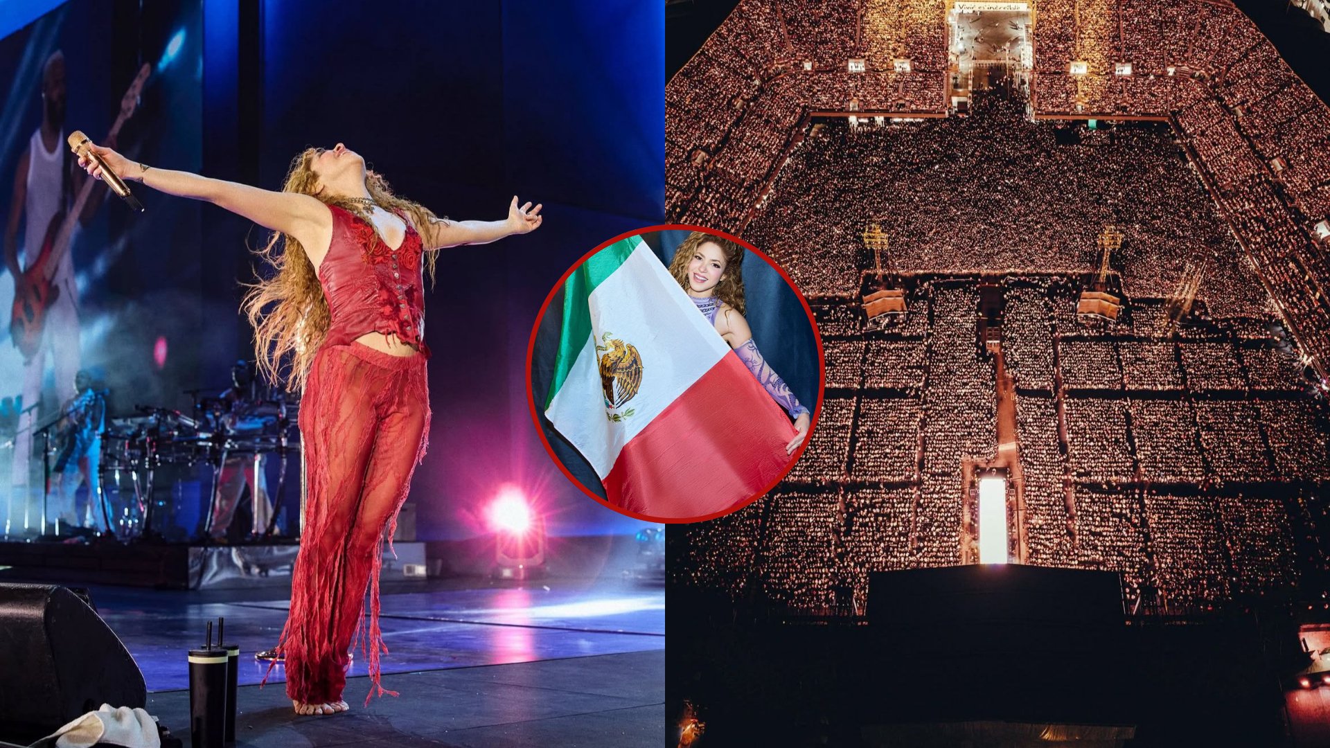 Shakira rompe récord histórico de conciertos en México con su gira Las Mujeres Ya No Lloran