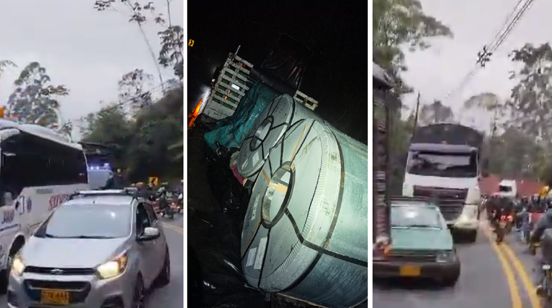 Accidente dejó cinco muertos, entre dos menores de edad en la vía Medellín-La Pintada
