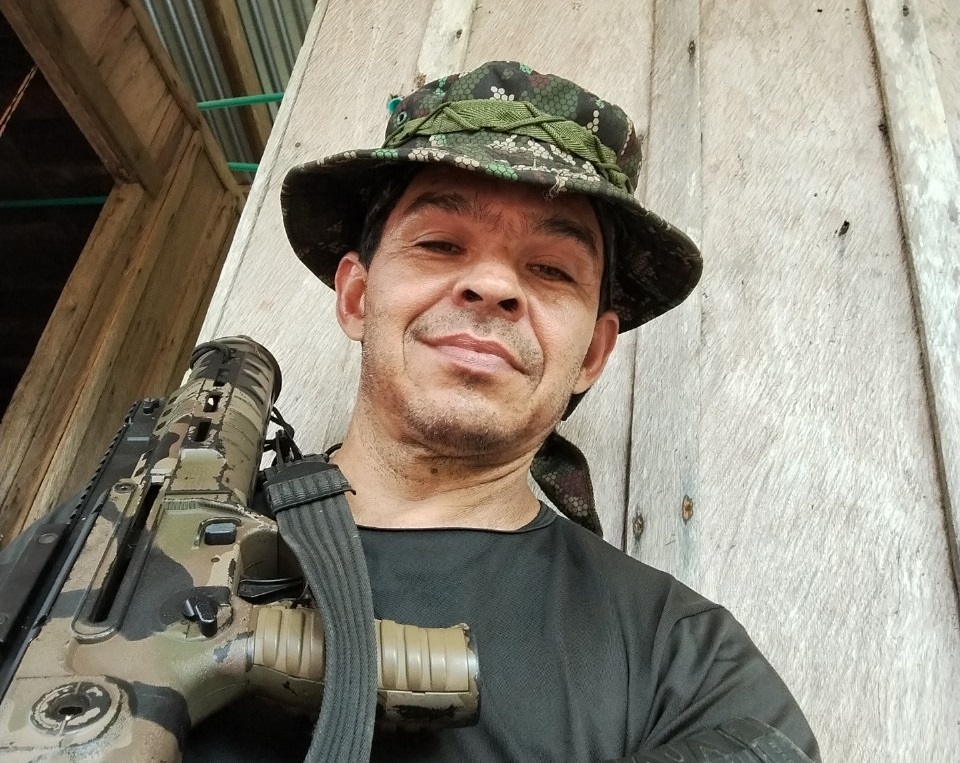 Alias el Paisa, jefe de las disidencias que fue abatido.