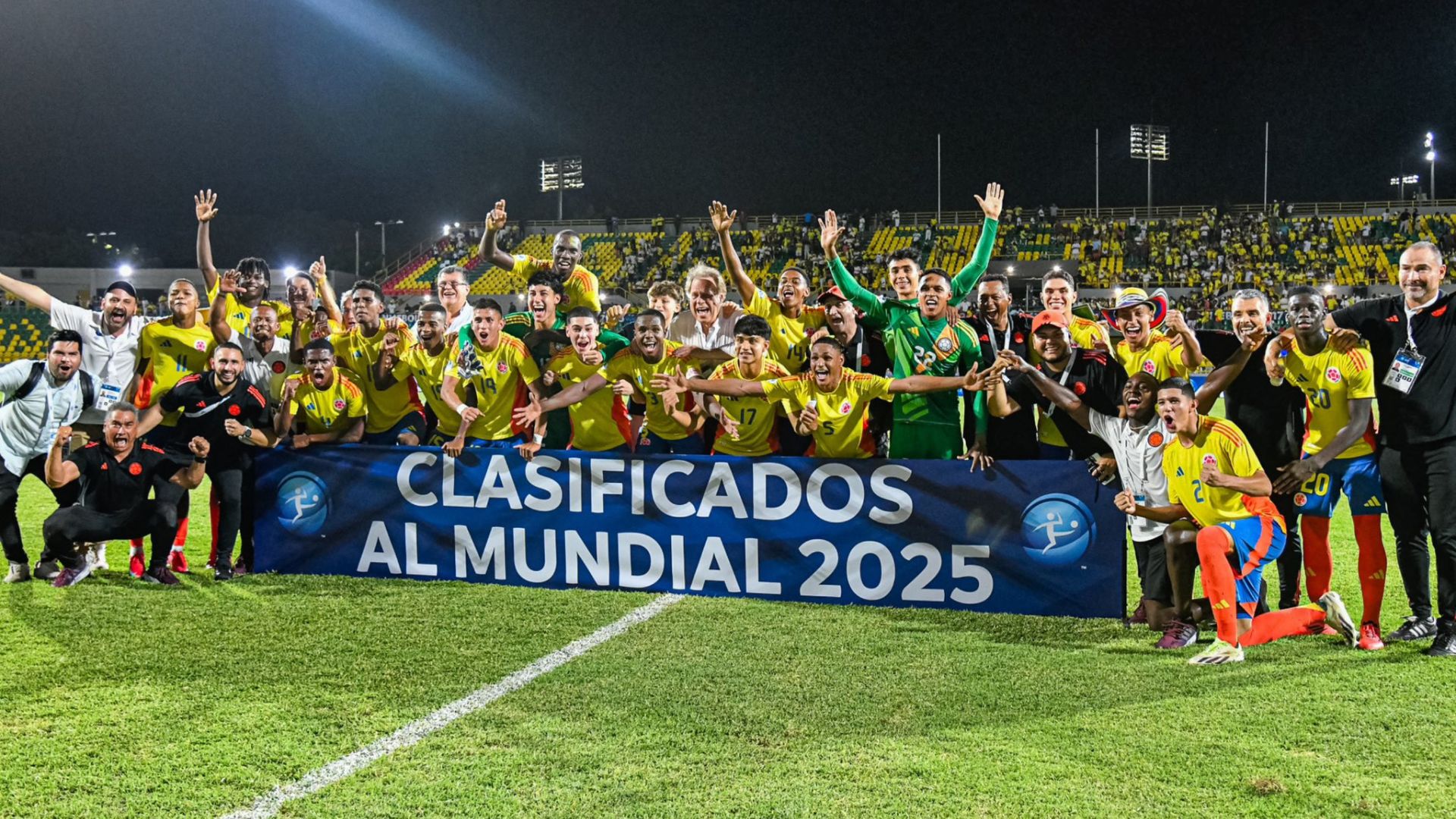 ¡A Catar! Colombia clasificó al mundial Sub-17 y ahora va por el título del Sudamericano