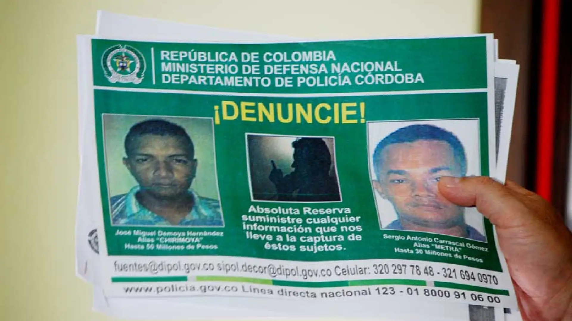 La información que permitió ubicar y dar de baja a Chirimoya, uno de los máximos cabecillas del Clan del Golfo