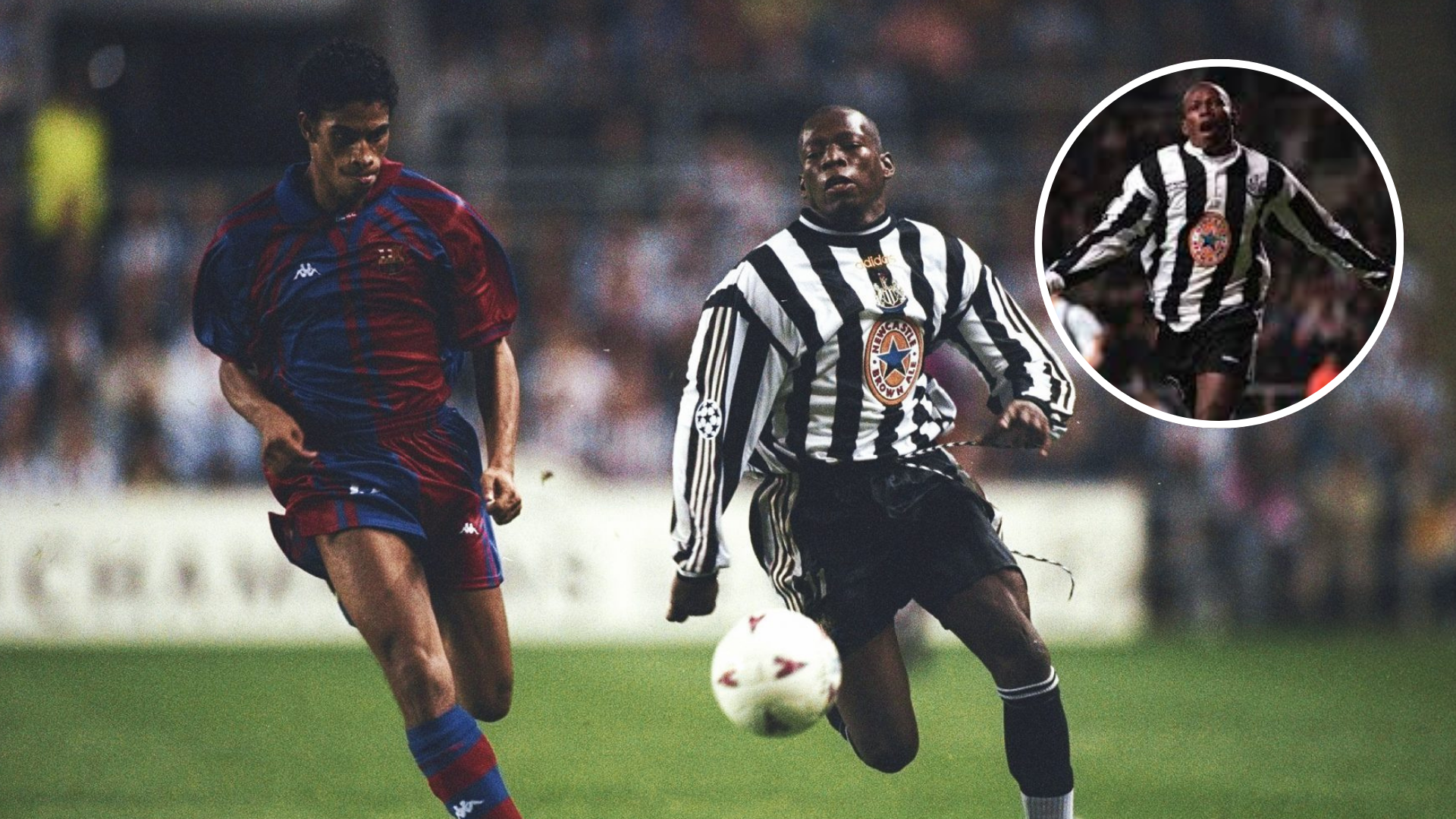El día que Faustino Asprilla le “pinto la cara” al Barcelona en Champions League