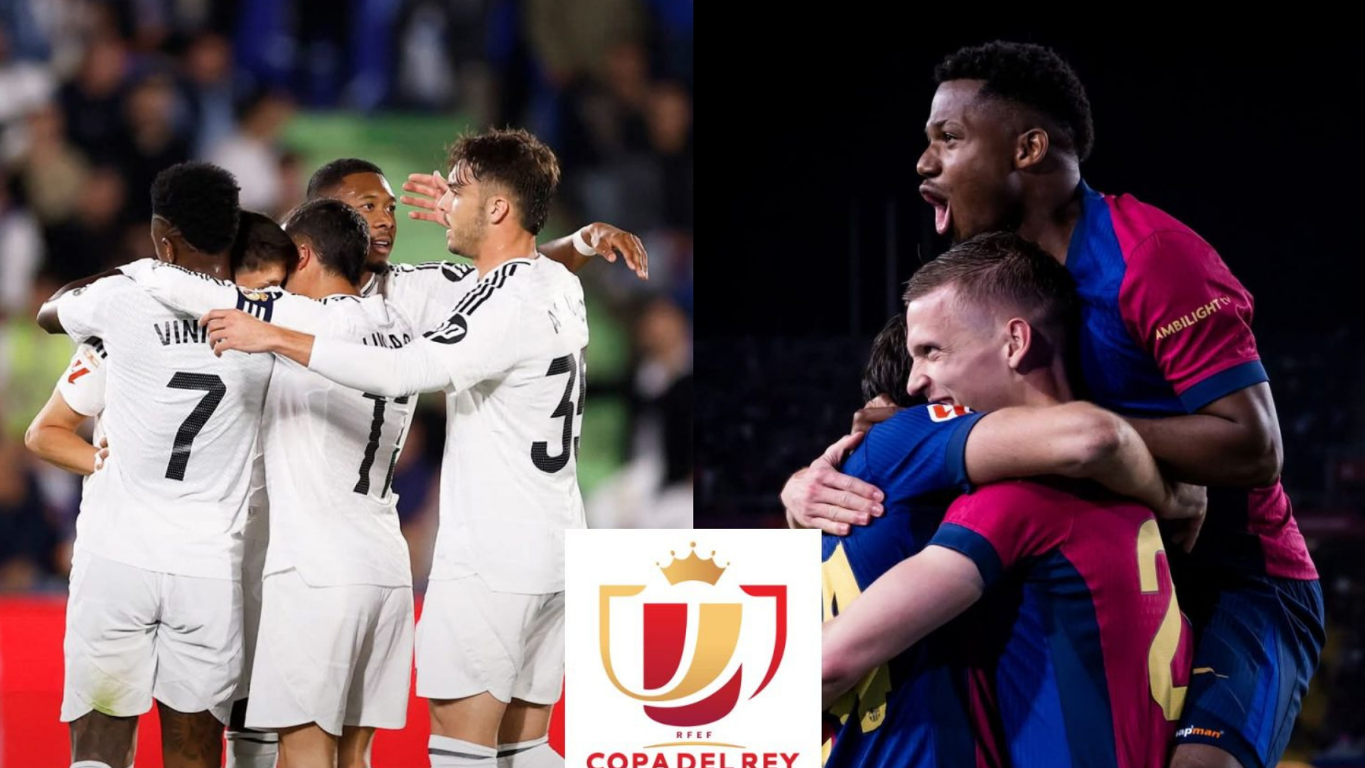 Clásico histórico: Real Madrid y Barcelona definen la Copa del Rey