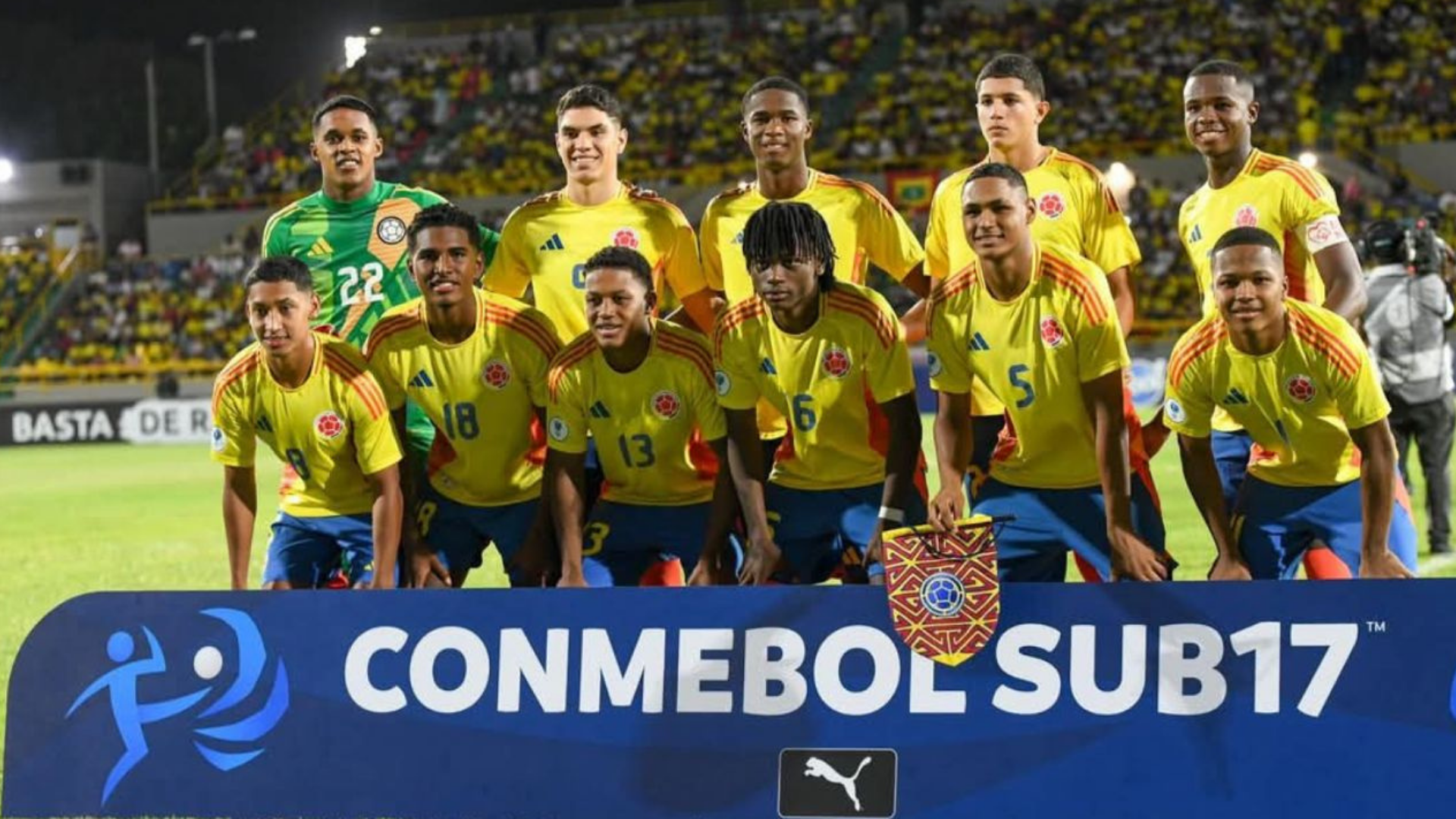 Colombia cayó por penales ante Brasil y es subcampeona del Sudamericano Sub-17