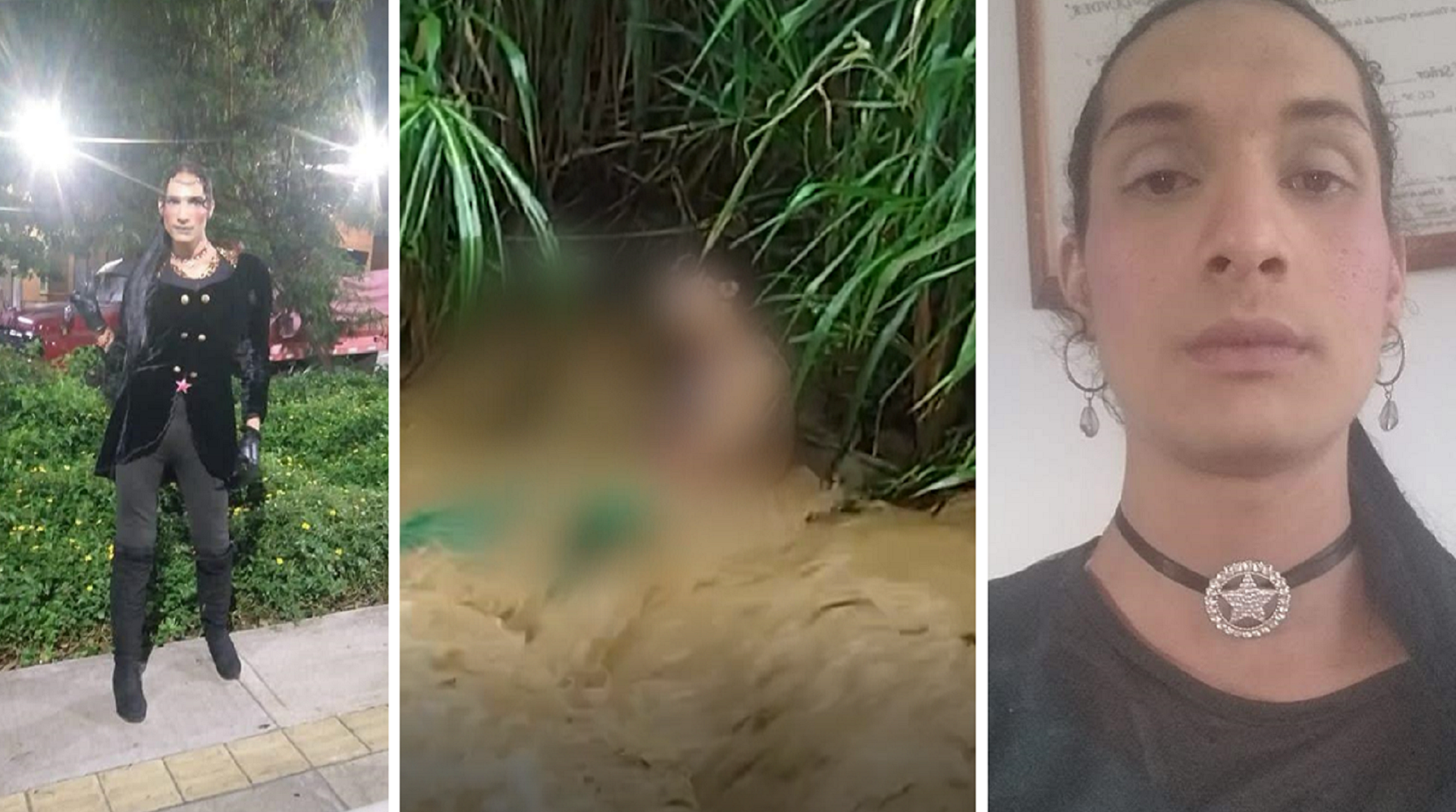 El impresionante video de mujer trans a quien golpearon y tiraron en quebrada de Bello