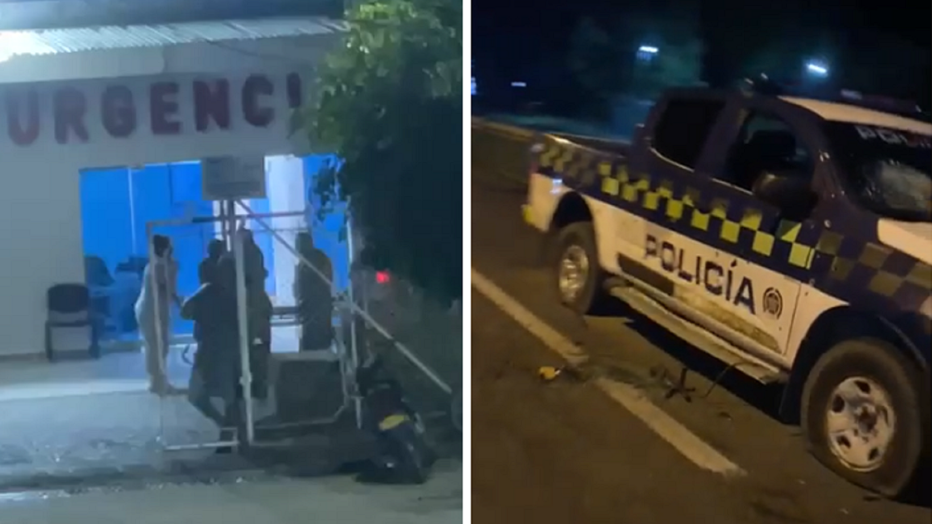 En video quedó registrado ataque sicarial del Clan del Golfo que dejó dos policías heridos en Chigorodó