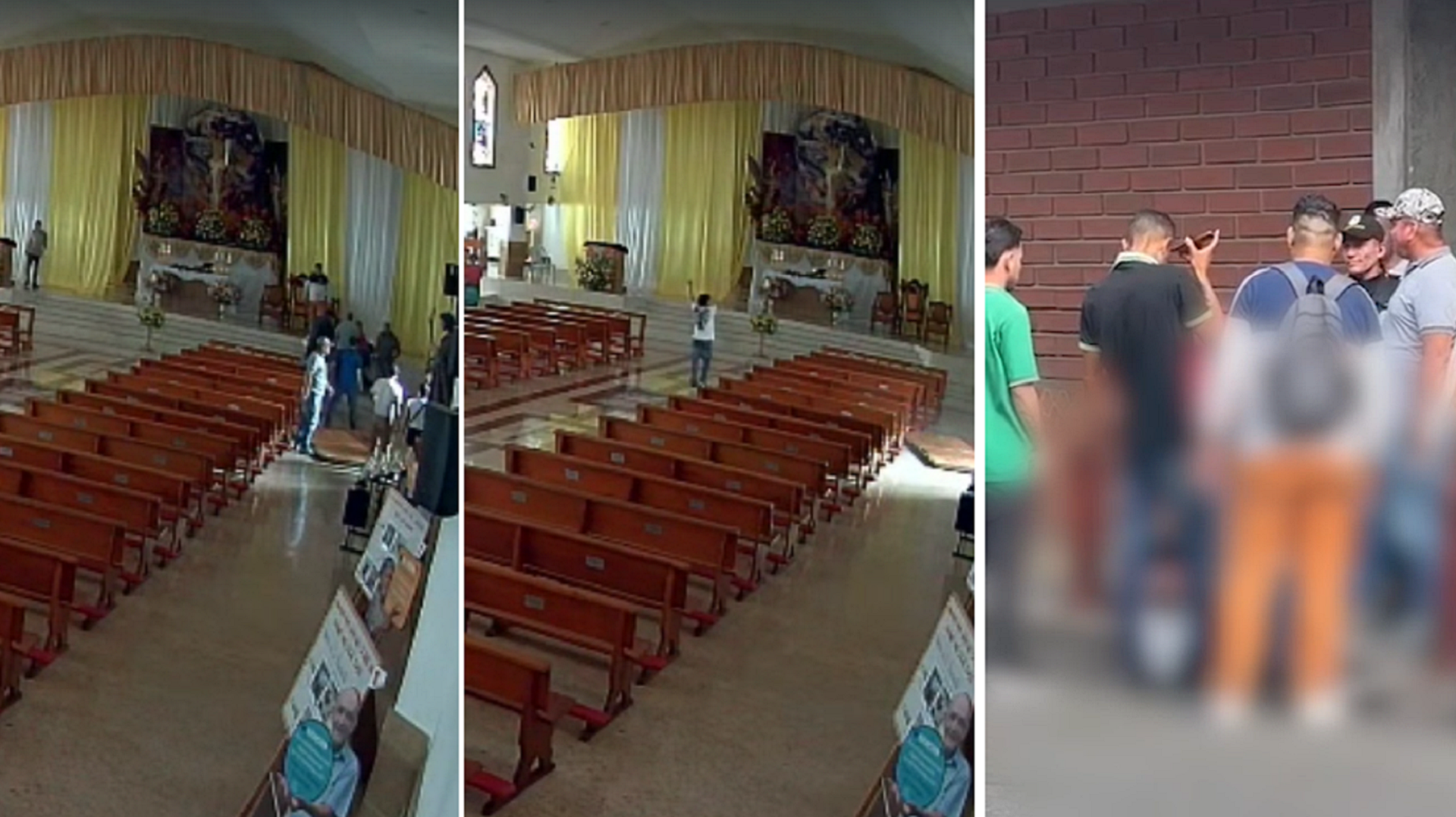 EN VIDEO | Hombre intenta profanar imagen de Jesús Resucitado de parroquia Santa Inés de Bello, ¿cerrarán el templo?
