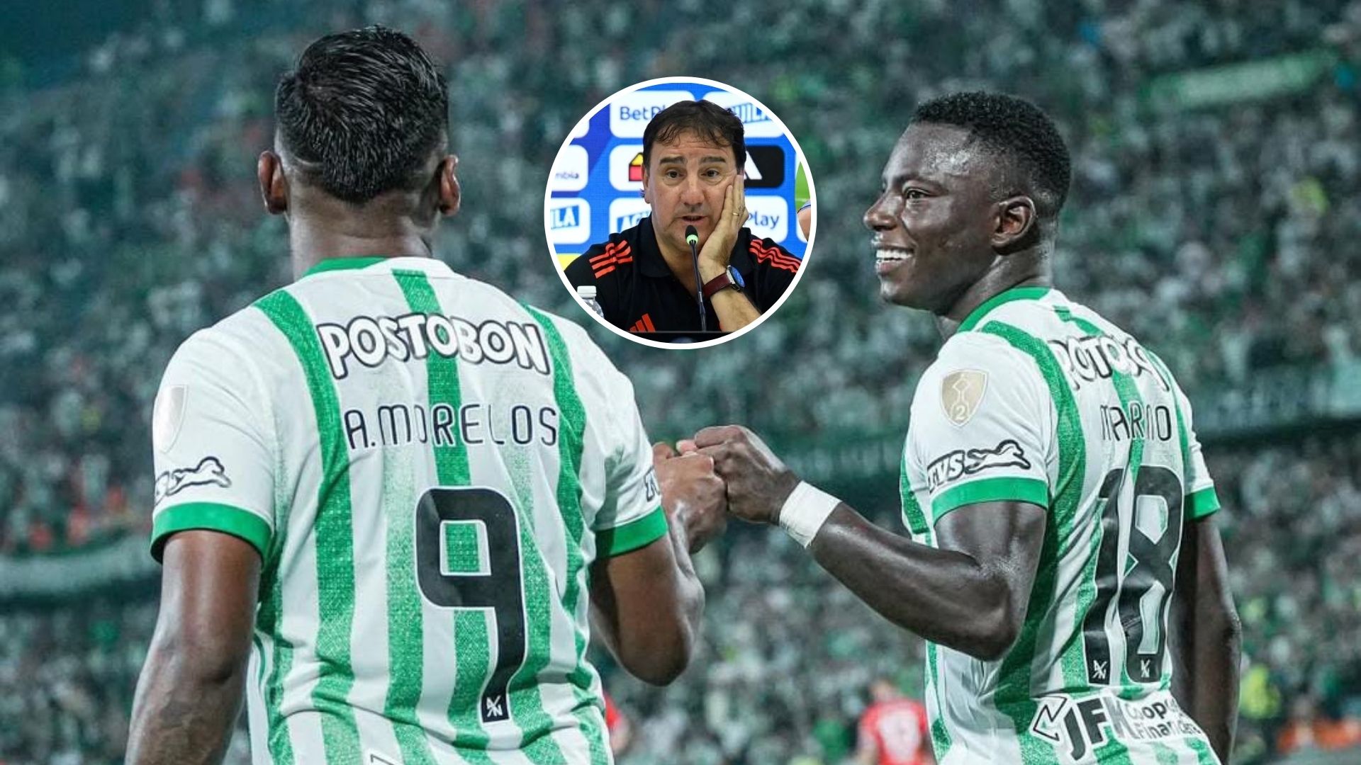 Marino Hinestroza marcó el camino del triunfo verde en Libertadores ¿llamará la atención de Lorenzo?