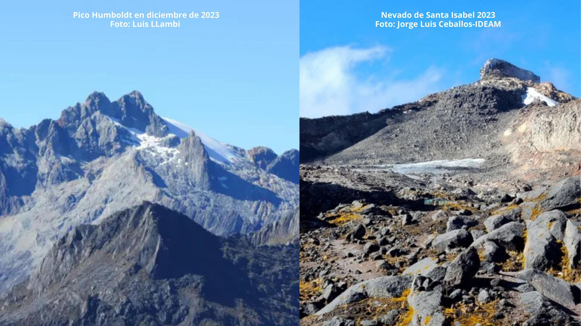 Venezuela, primer país de América Latina en perder sus glaciares: ¿corre Colombia el mismo riesgo?