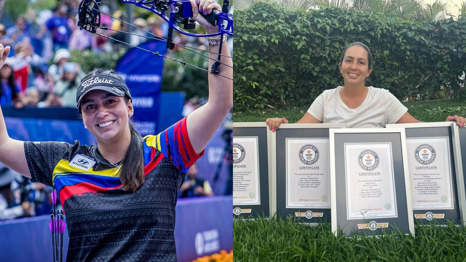 Sara López, leyenda del arco compuesto podrá aspirar a los Juegos Olímpicos 2028