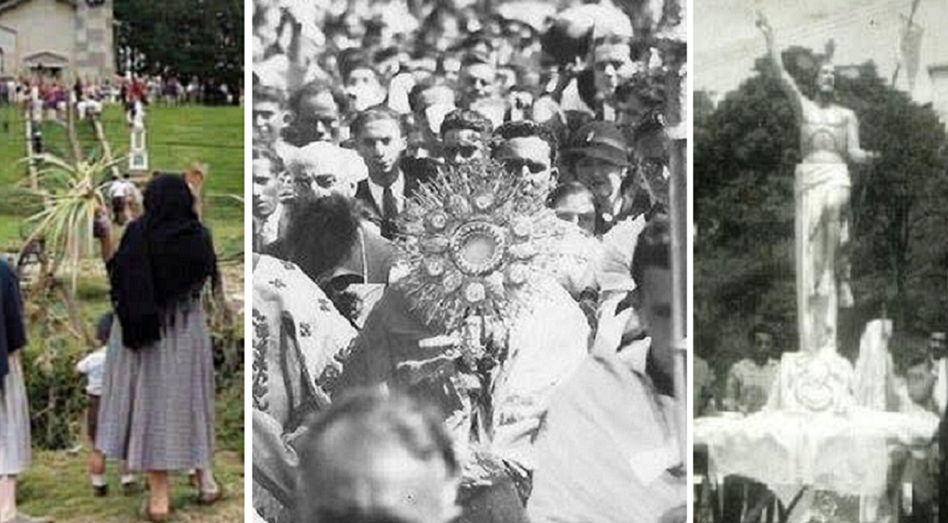 EN IMÁGENES | Así se celebraba la Semana Santa en Medellín en los años 50, ¿reconoce algún lugar?