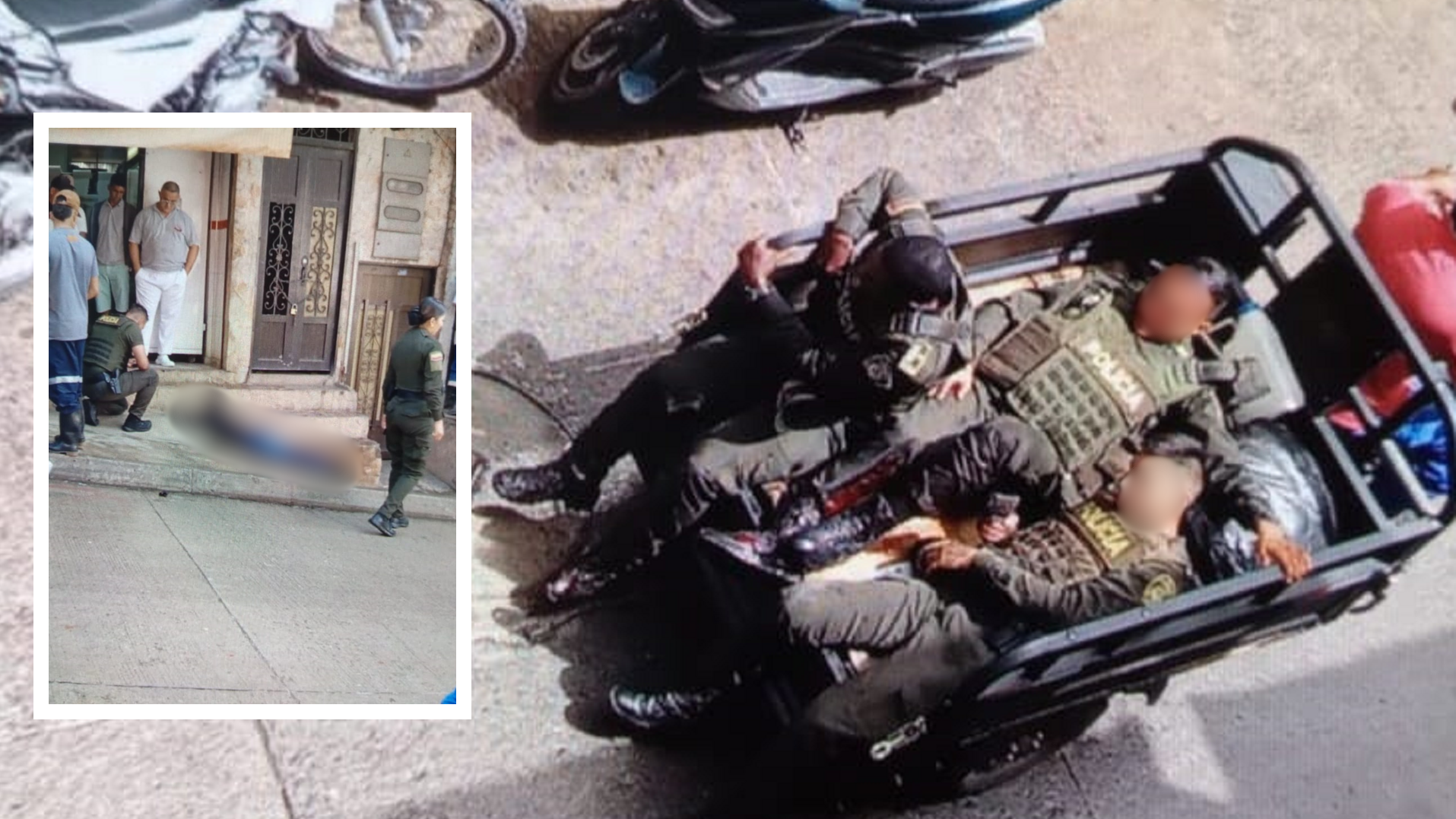 EN VIDEO | Sicarios que atacaron a policías en Remedios fueron abatidos, hay tres uniformados y un civil heridos