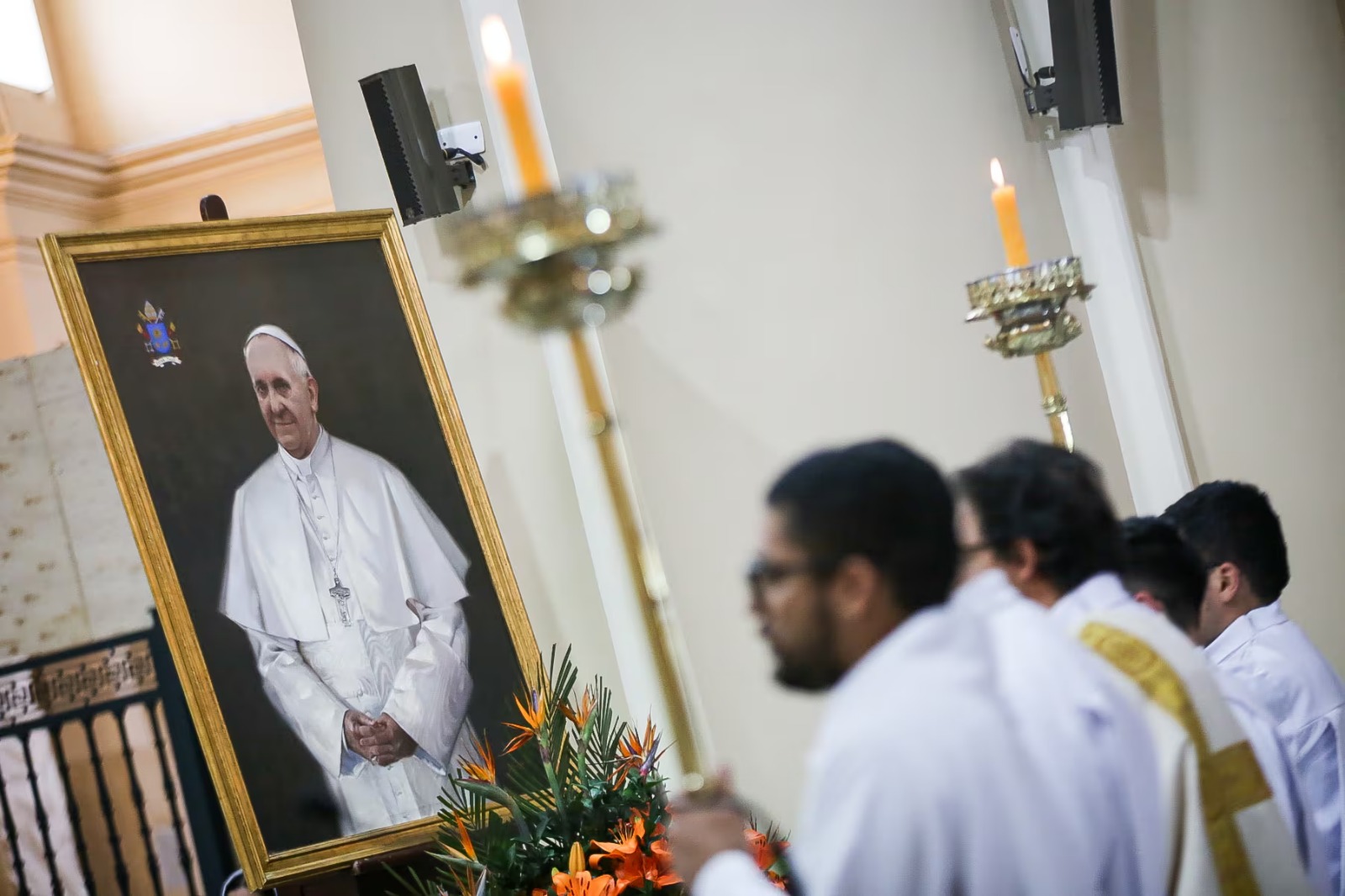 Misa funeral en Medellín en memoria al Papa Francisco
