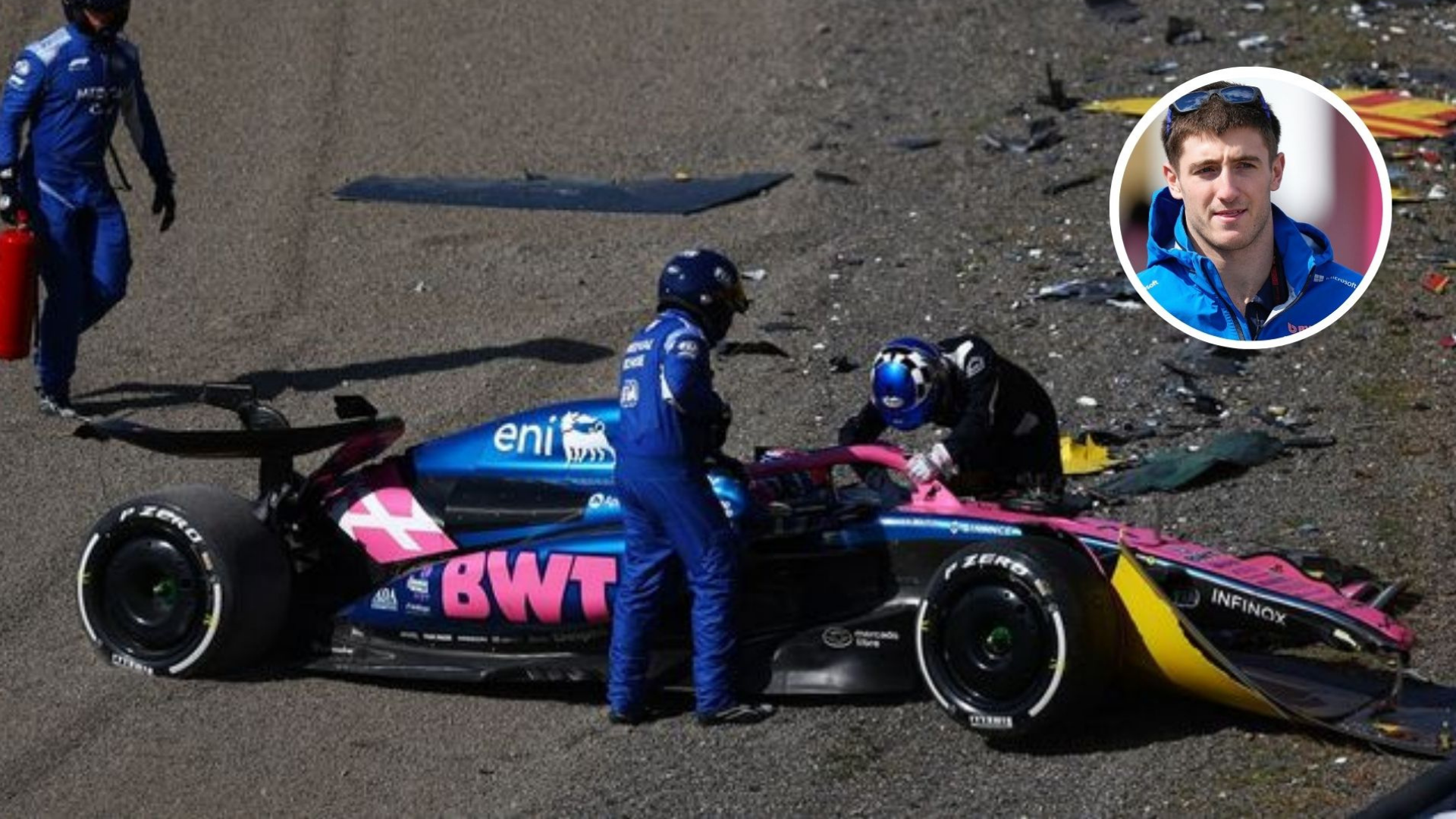 VIDEO | Grave accidente de Jack Doohan, piloto de Fórmula 1 durante entrenamiento