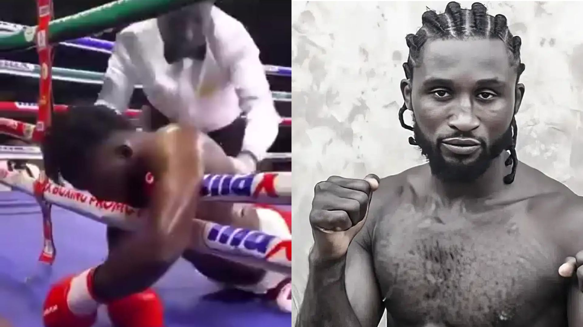 IMPACTANTES IMÁGENES | Trágica muerte de boxeador nigeriano durante pelea