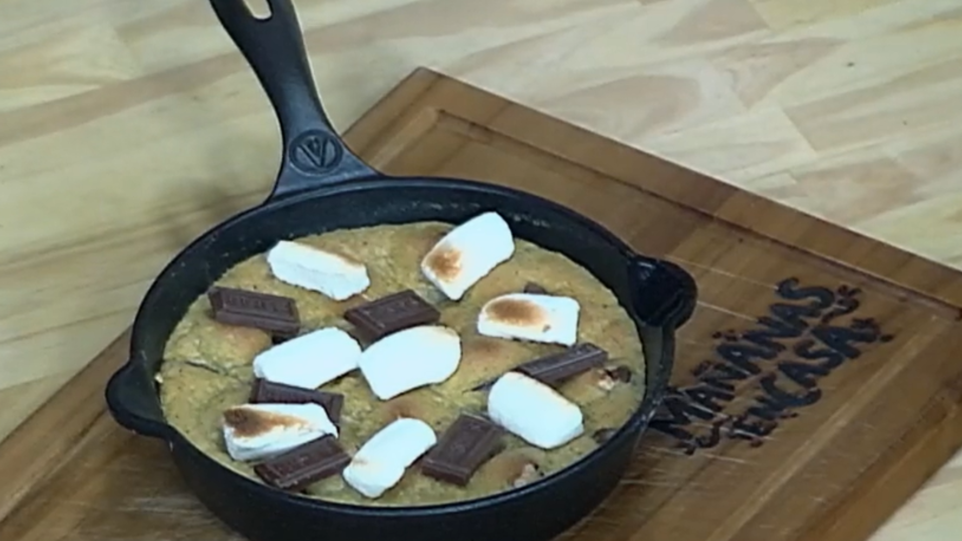 Galleta en sartén: la receta fácil y deliciosa para estos días de descanso