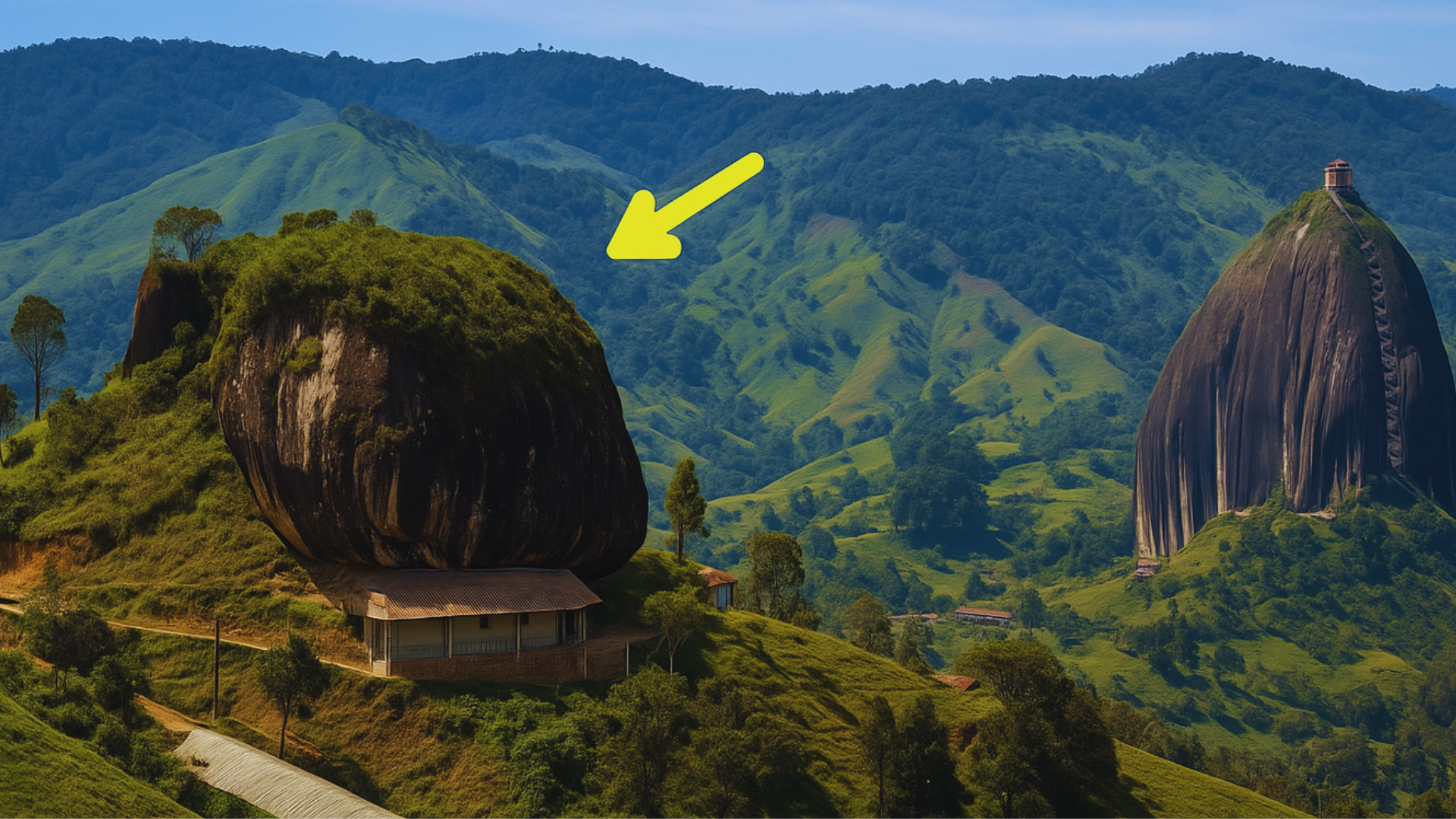 EN FOTOS | La piedra “milagrosa” de El Peñol que genera furor