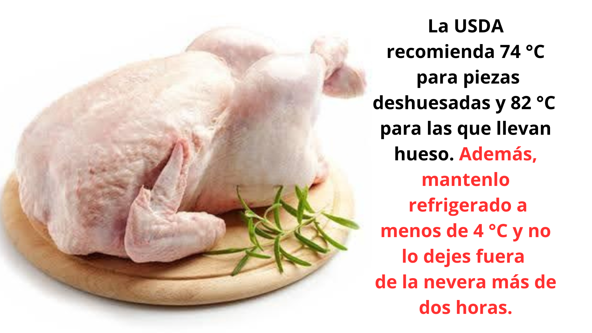 Lavar el pollo crudo antes de cocinarlo puede ser riesgoso: propaga bacterias en la cocina y no elimina los gérmenes.