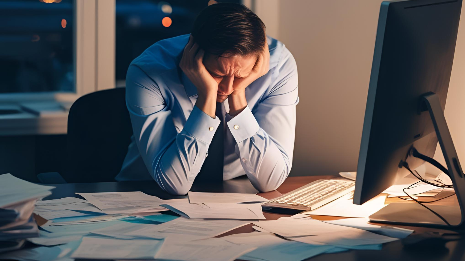 el trabajo excesivo puede generar depresión
