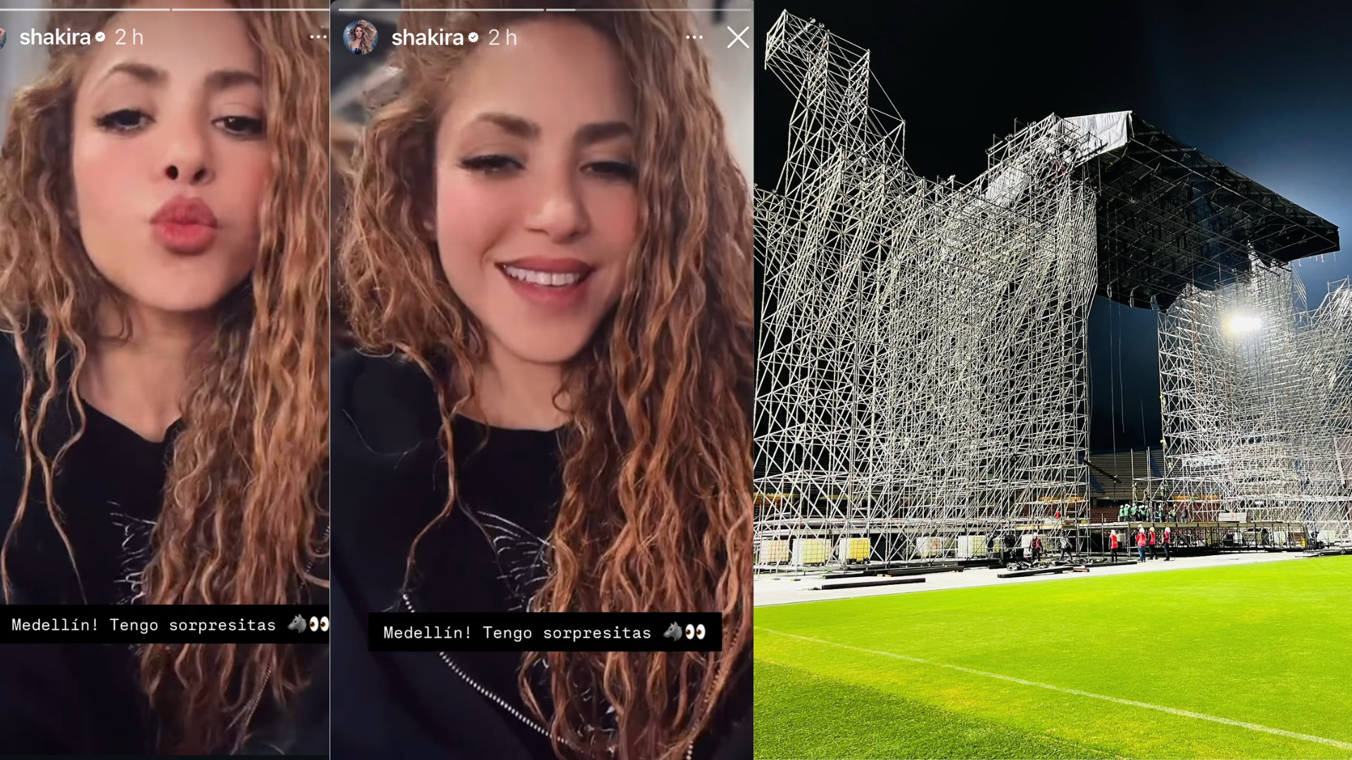 VIDEO | Shakira anuncia sorpresas para los conciertos de este fin de semana en Medellín