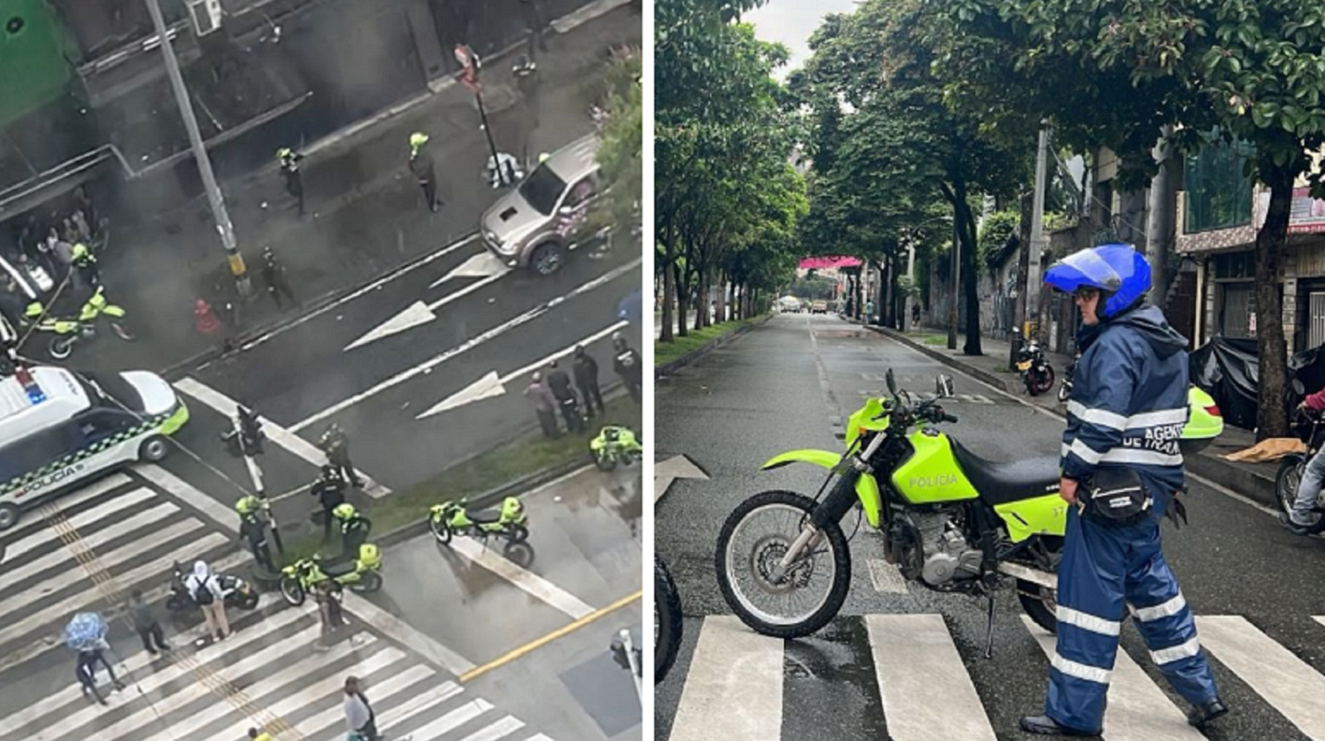 Balacera frente a Universidad de Antioquia dejó dos personas muertas, una de ellas trabajadora de Emvarias