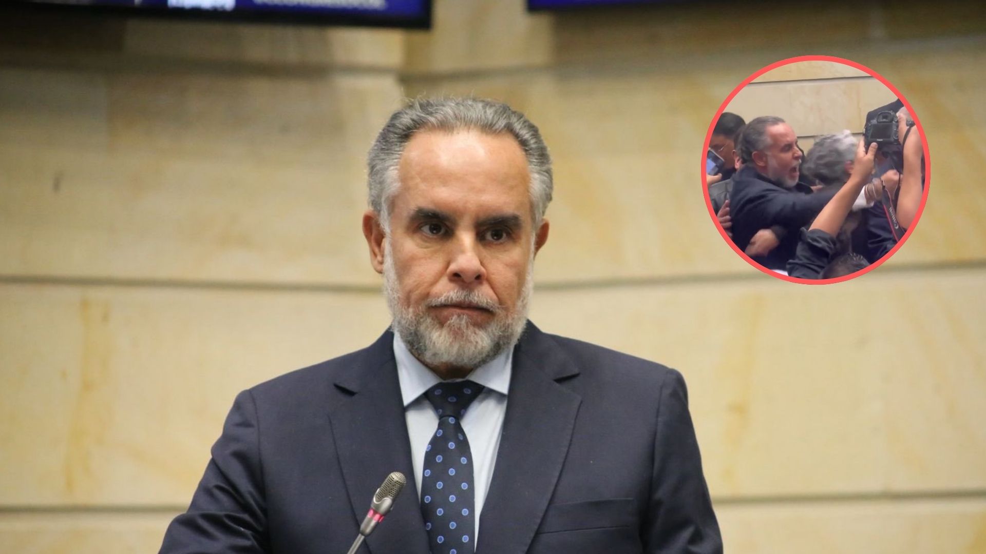 En video Benedetti protagoniza tensa discusión tras hundimiento de la consulta popular