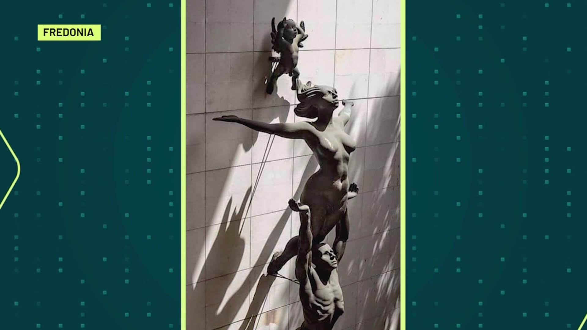 Fredonia busca recuperar la escultura 'La Familia' de Rodrigo Arenas Betancur