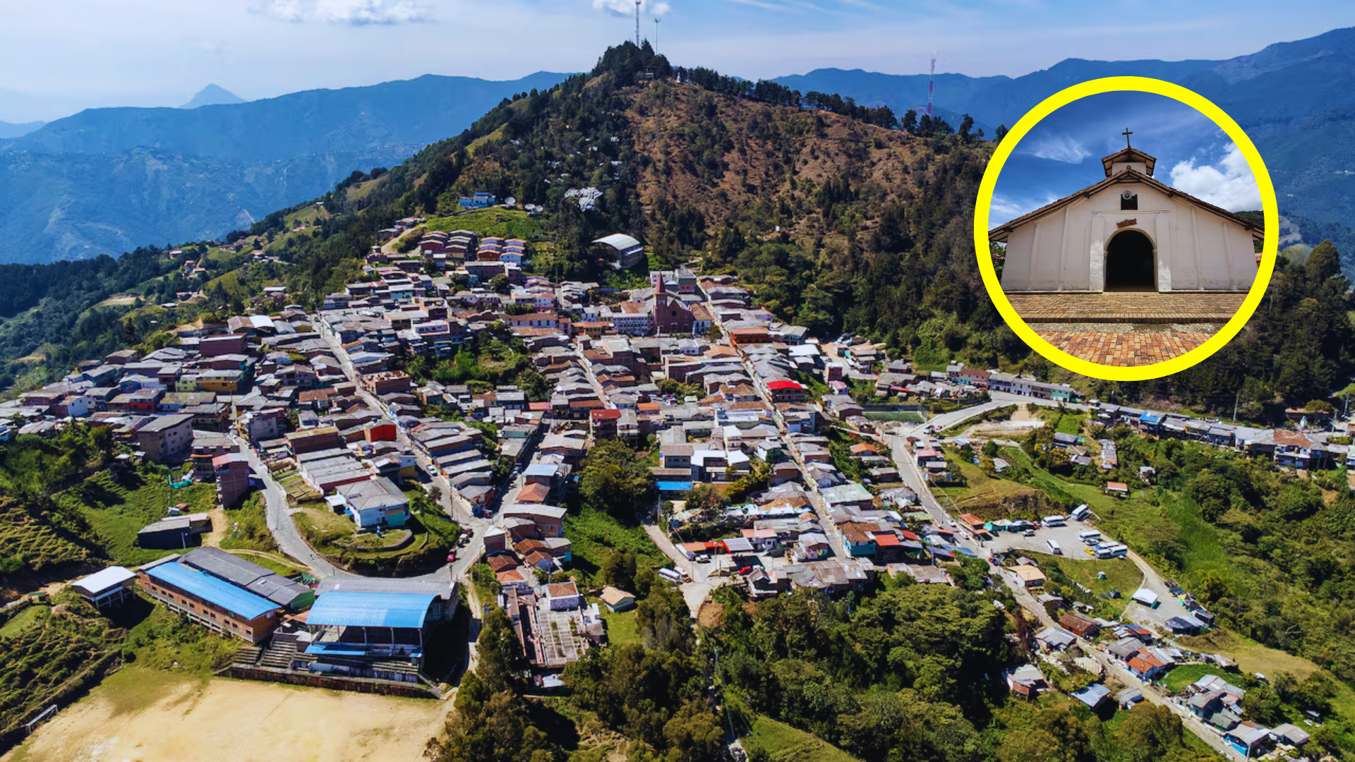 Sabaletas, en Montebello, sería el sitio donde se construyó la primera iglesia de Antioquia, según la tradición local.